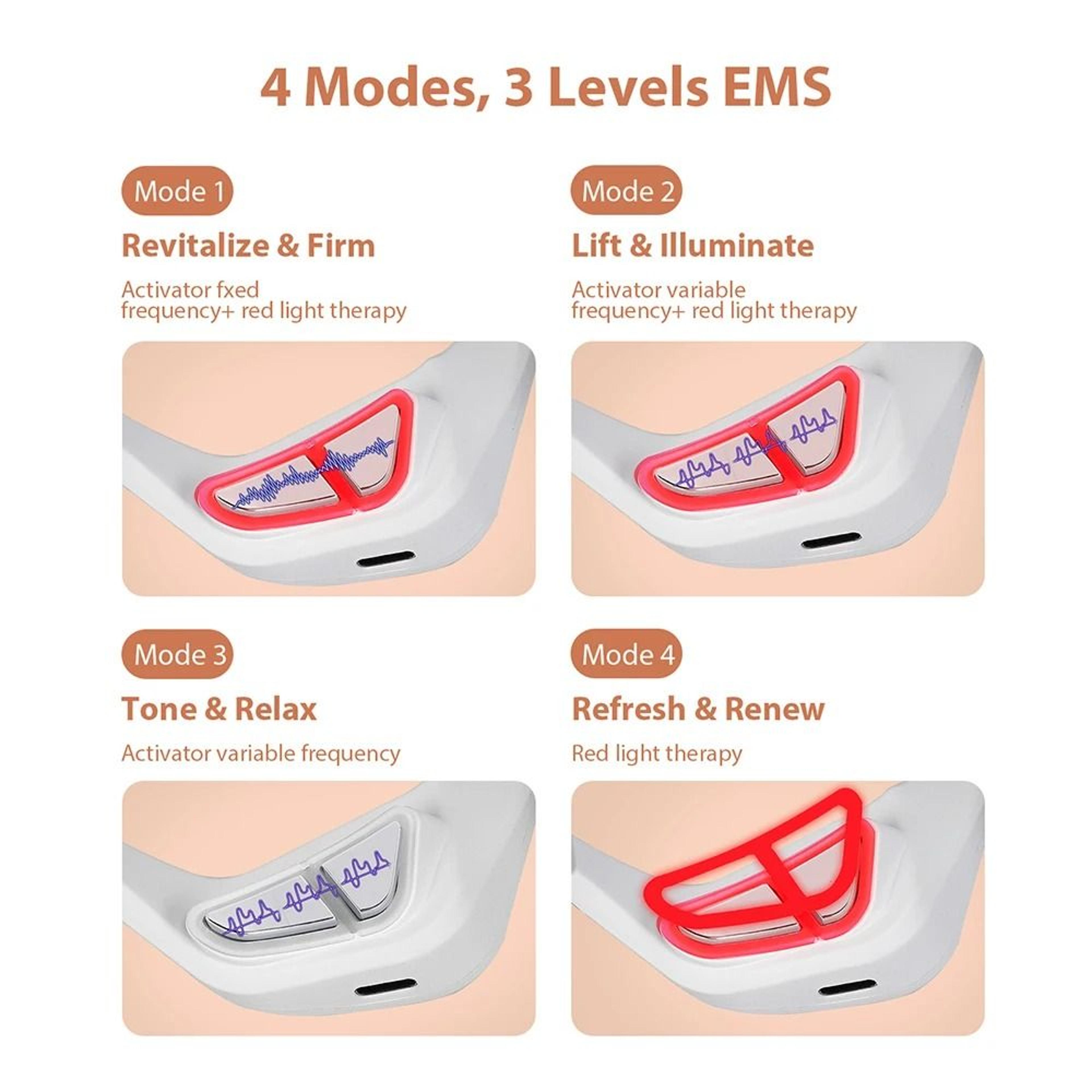 AntiAging EMS  Red Light Eye Massager 5
