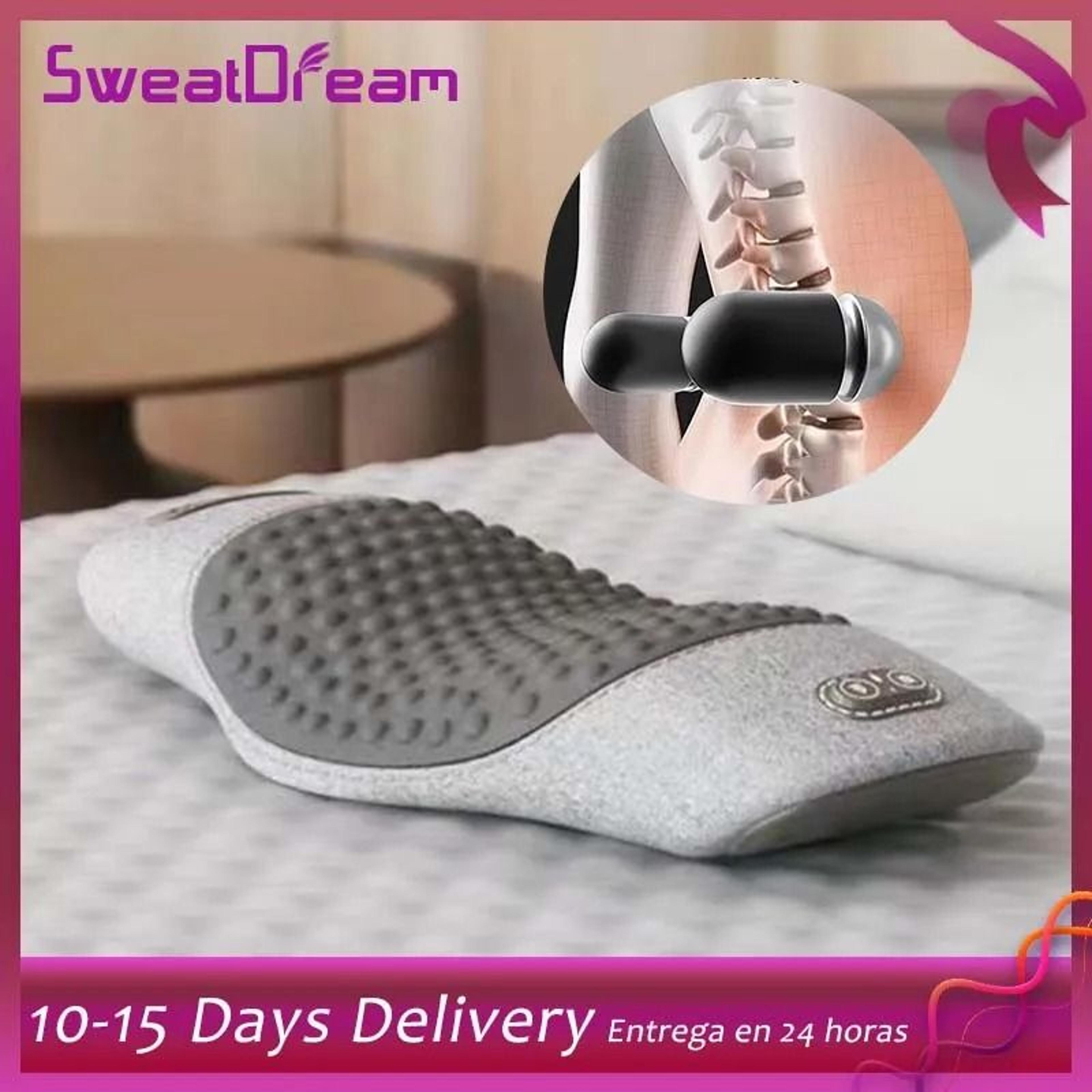 Electric Vibration  Heating Lumbar Support Sleep Pad 0