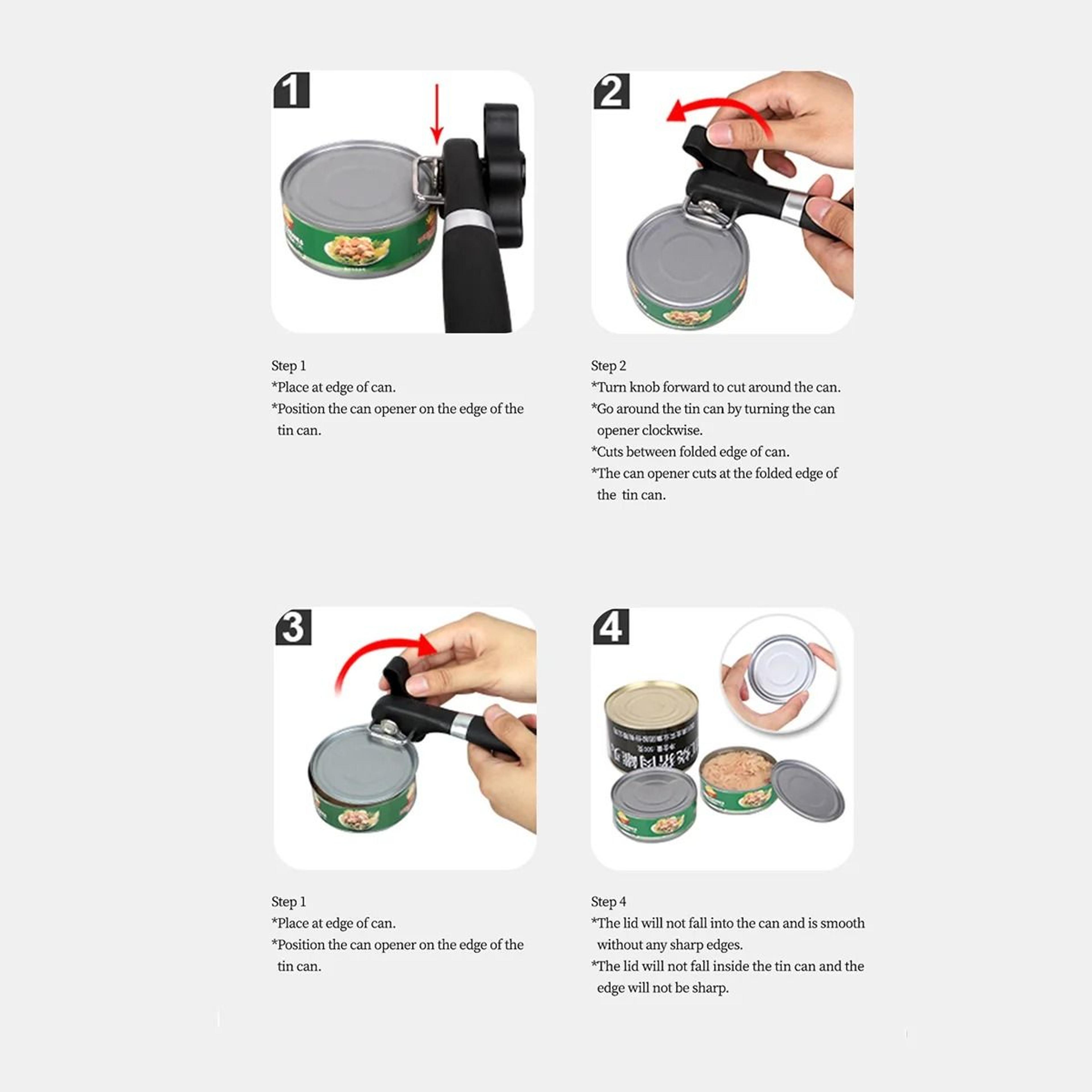 Manual Side Cut Safety Can Opener 1