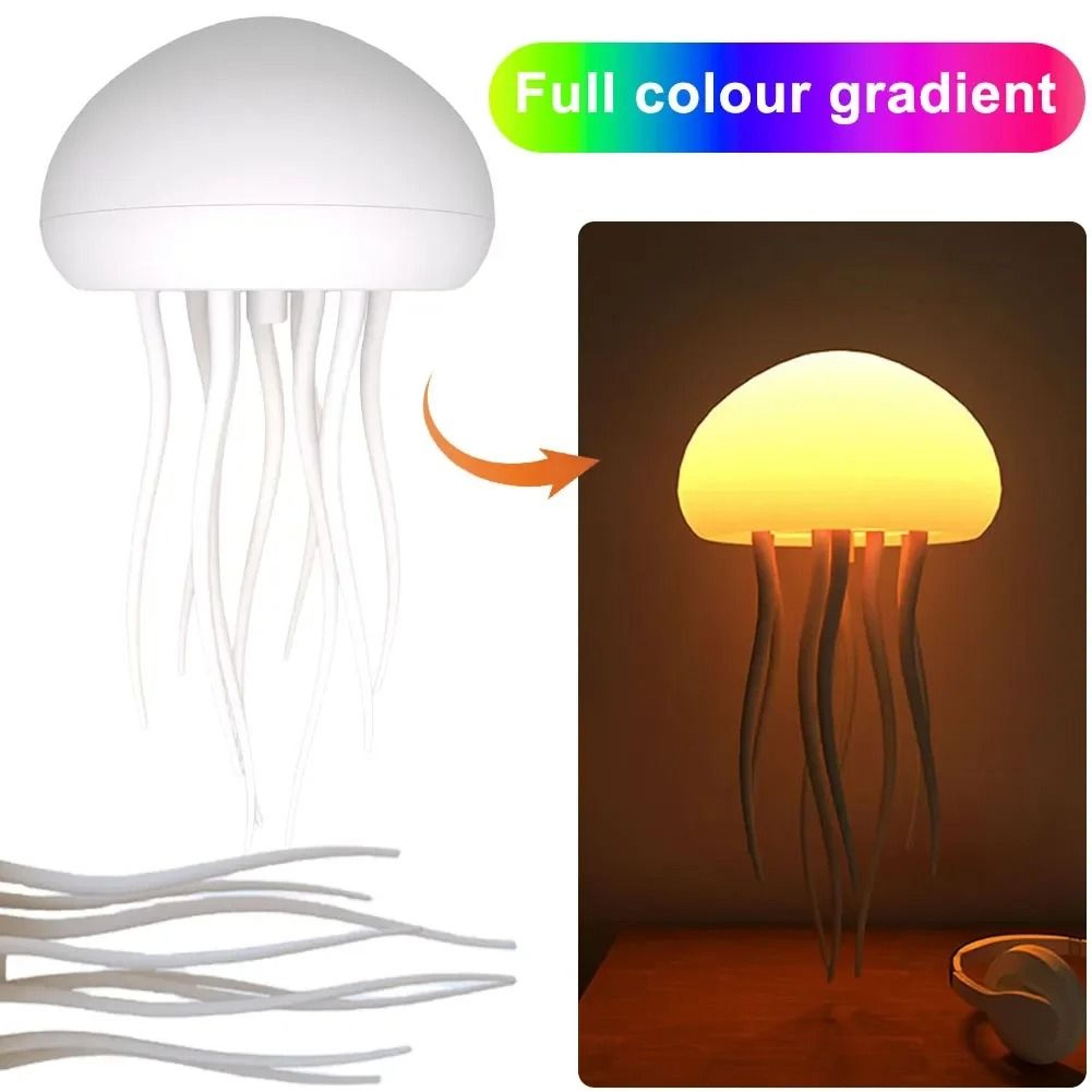 Cartoon Dancing Jellyfish RGB Night Light 1