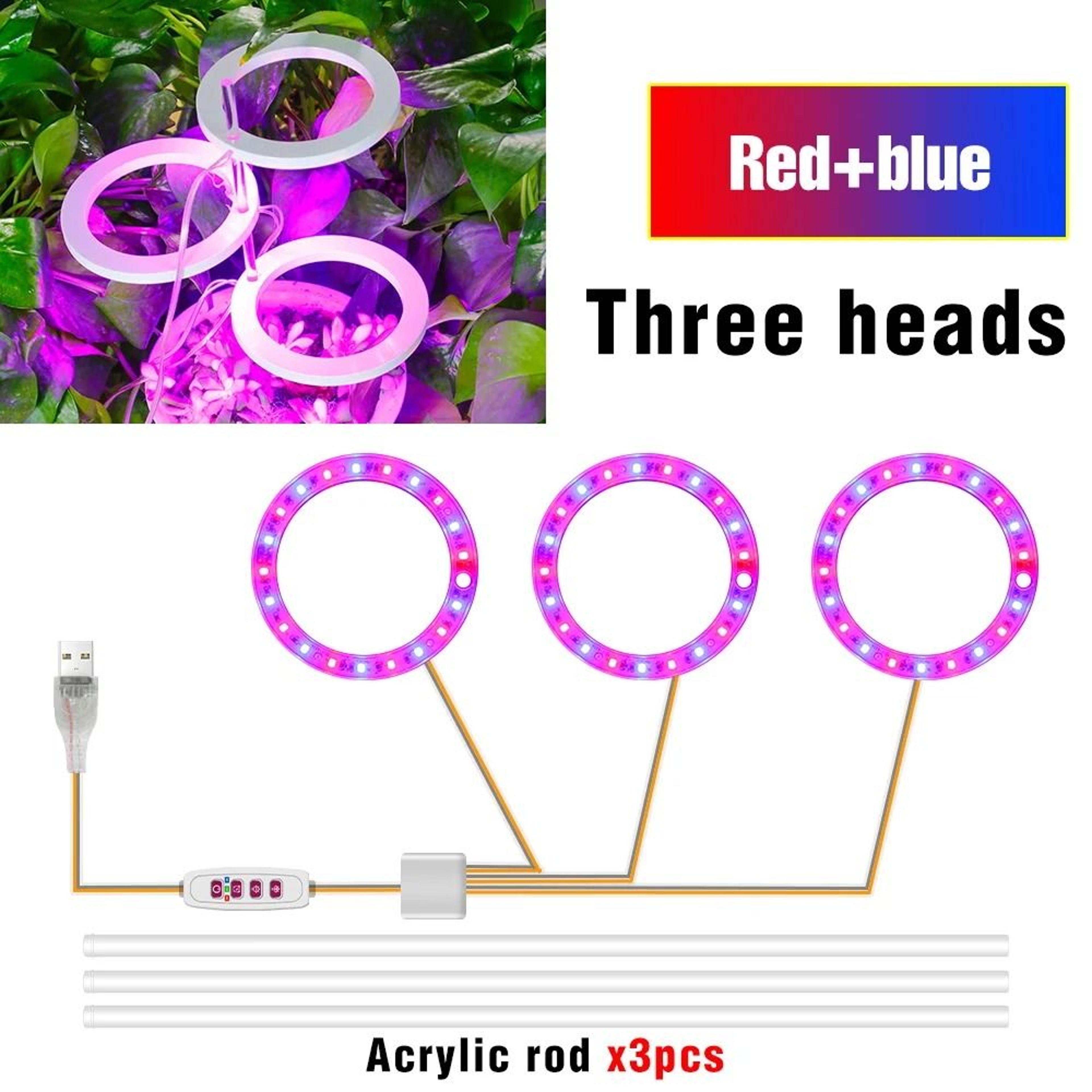 LED Full Spectrum USB Phytolamp Indoor Grow Lights 13
