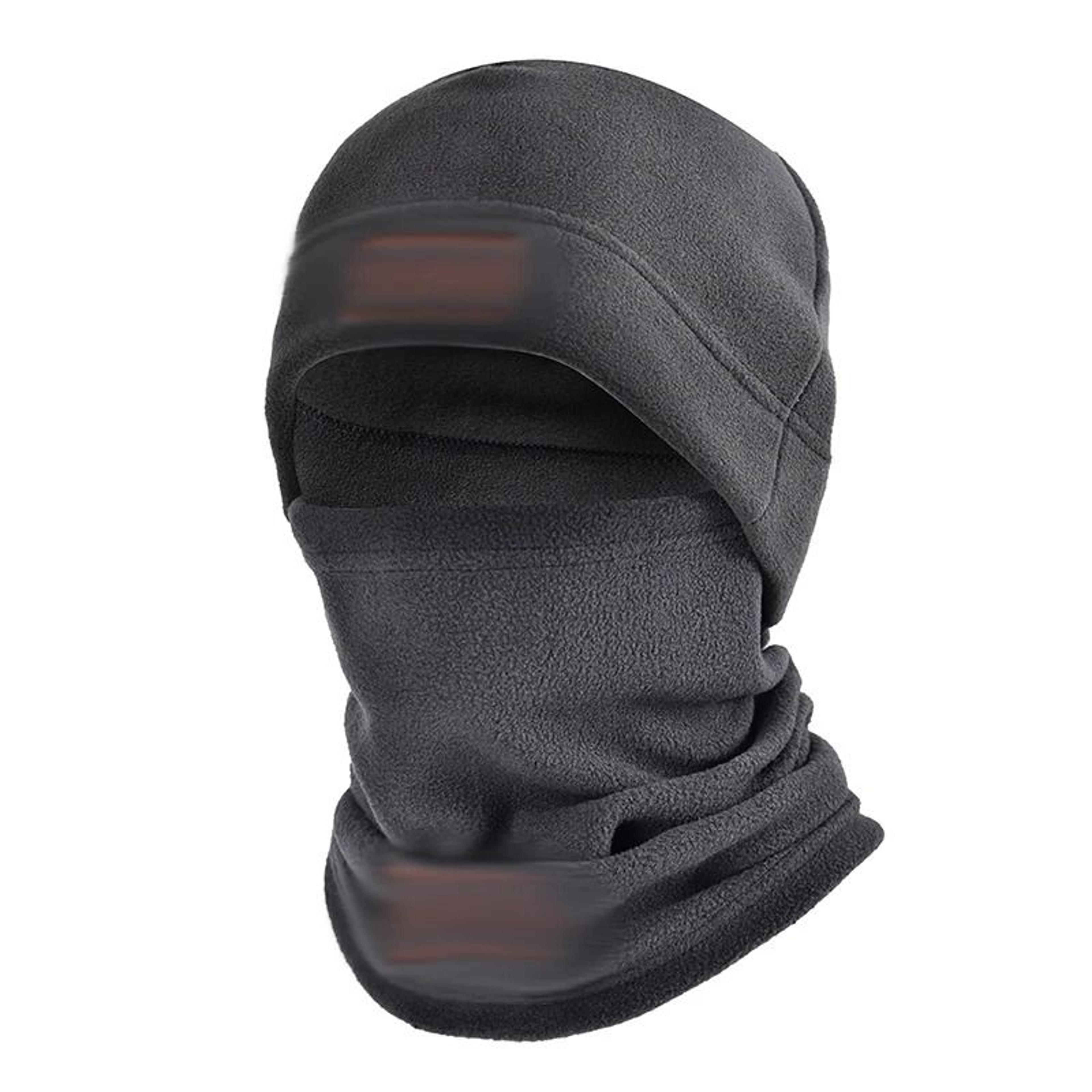 Autumn And Winter Fleece Thermal Hat And Neck Cover Set 5