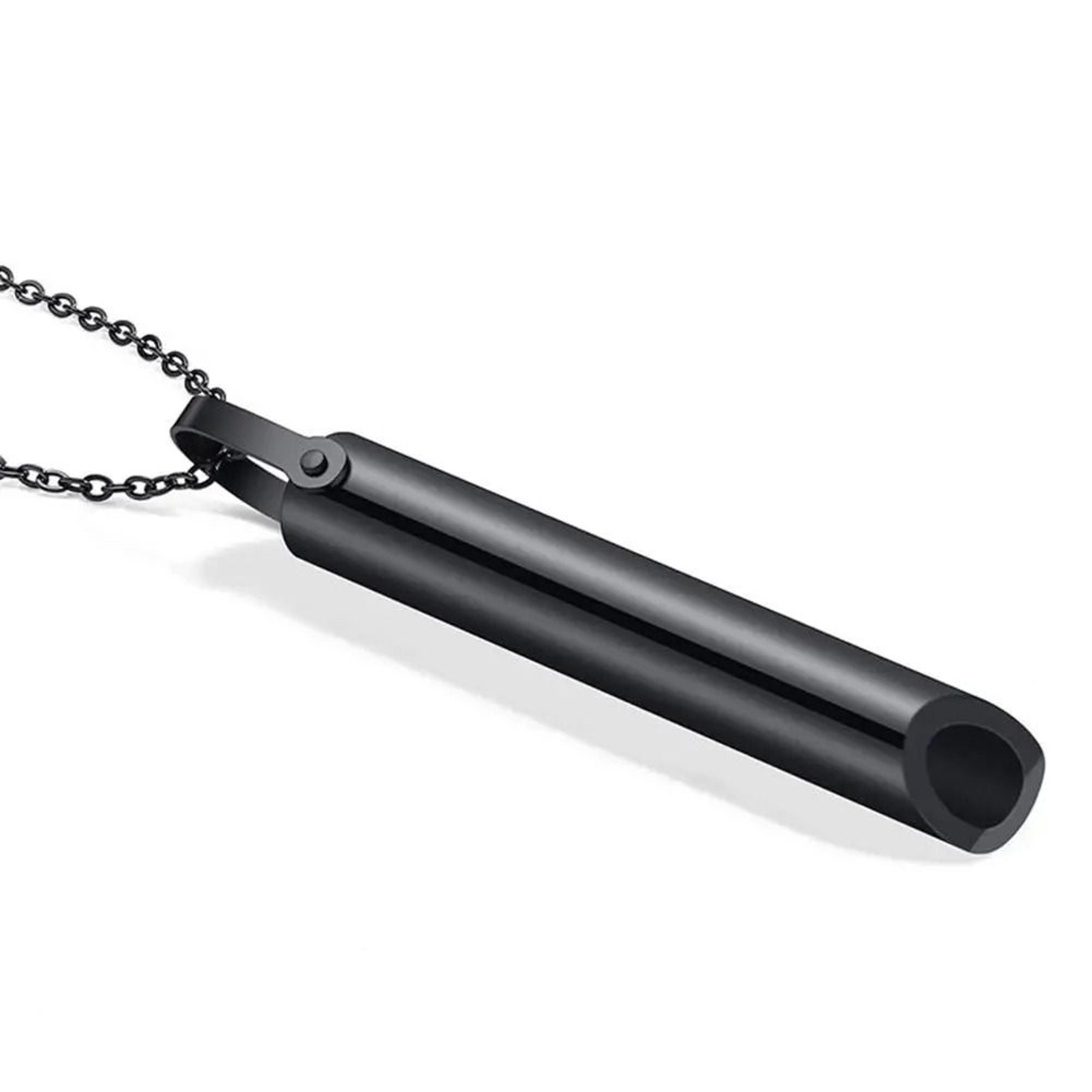 Stainless Steel Mindful Breathing Necklace 5