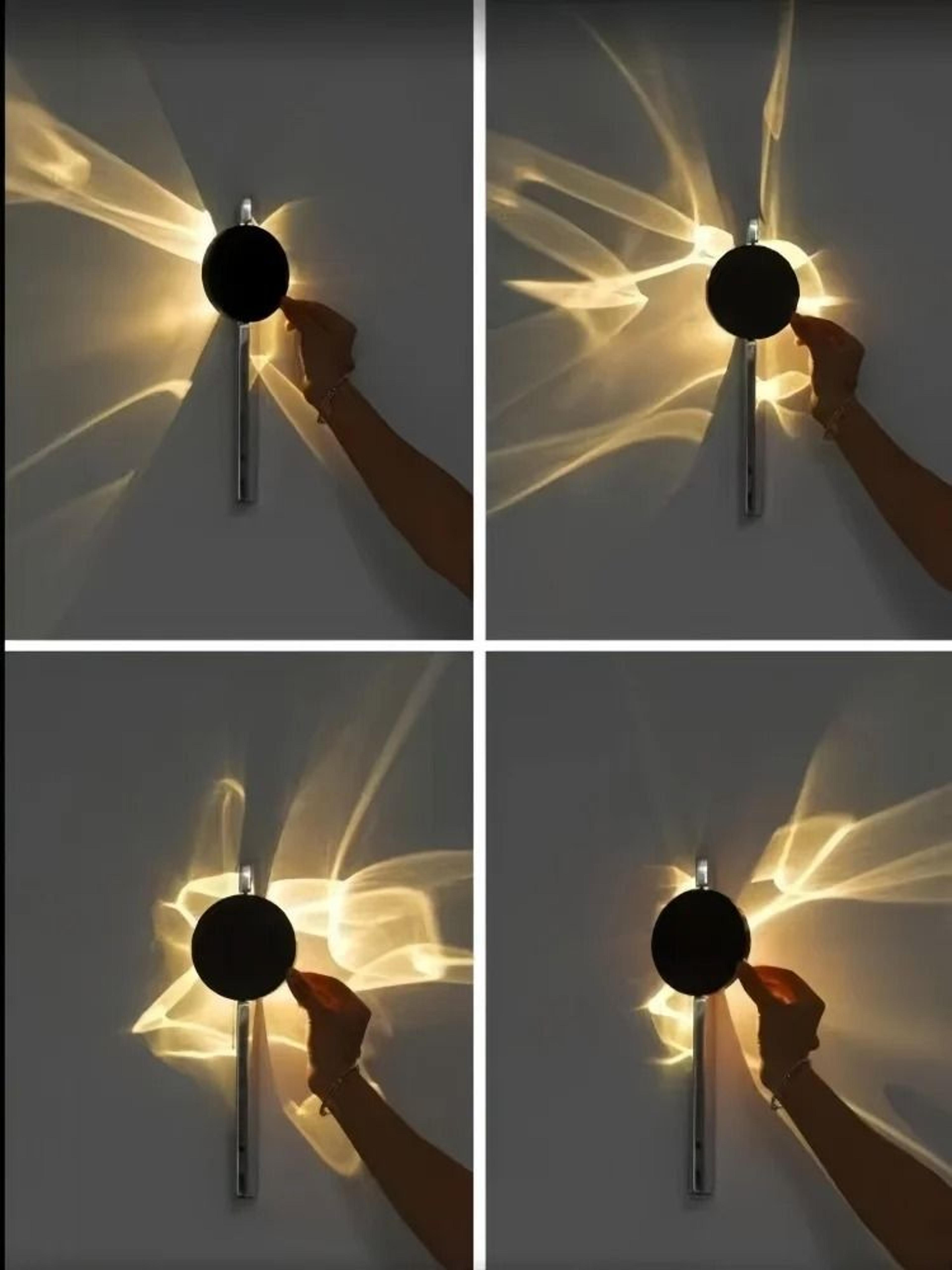 New Luxury Modern Rotating LED Wall Sconce 3