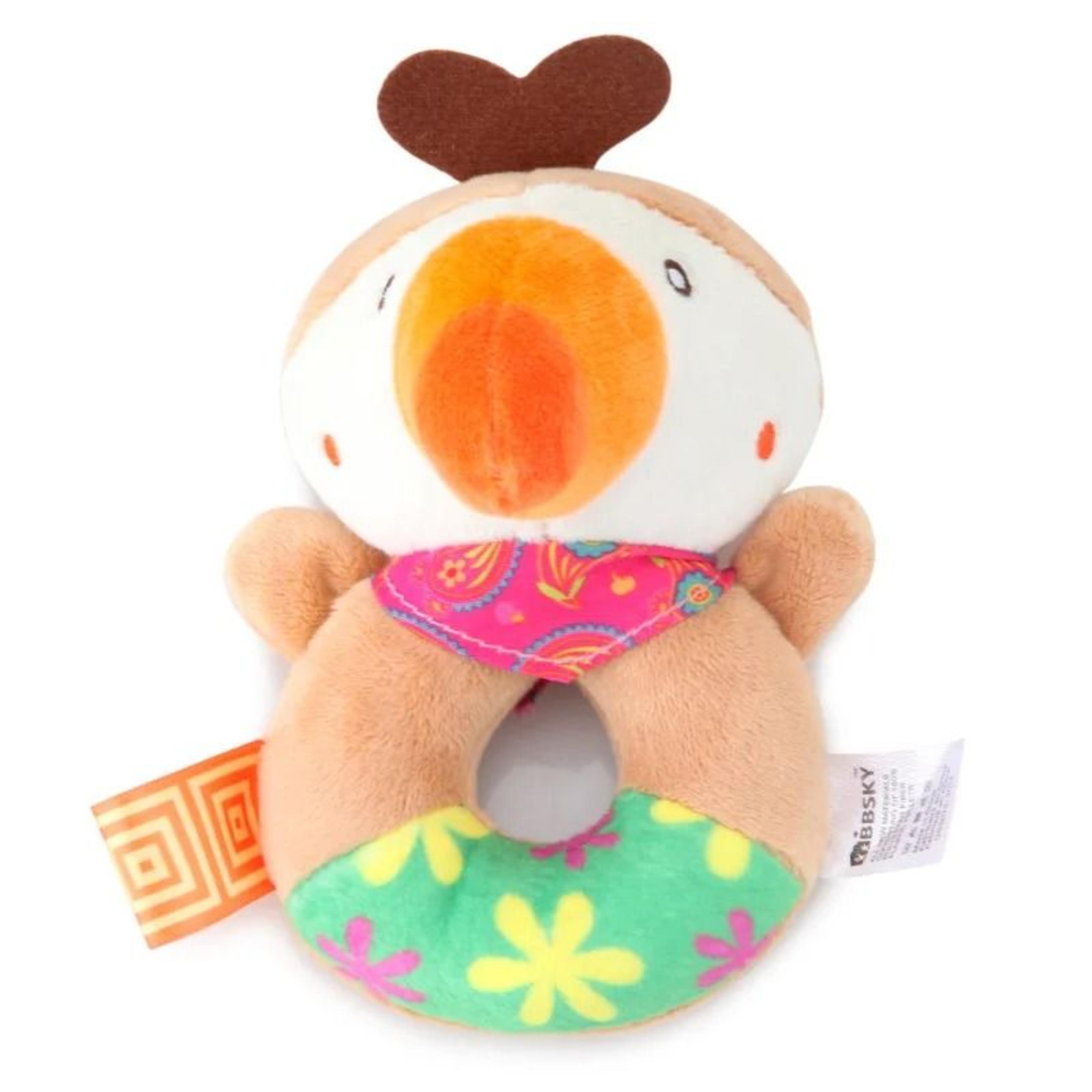 Soft Stuffed Giraffe Sensory Teether Doll 22