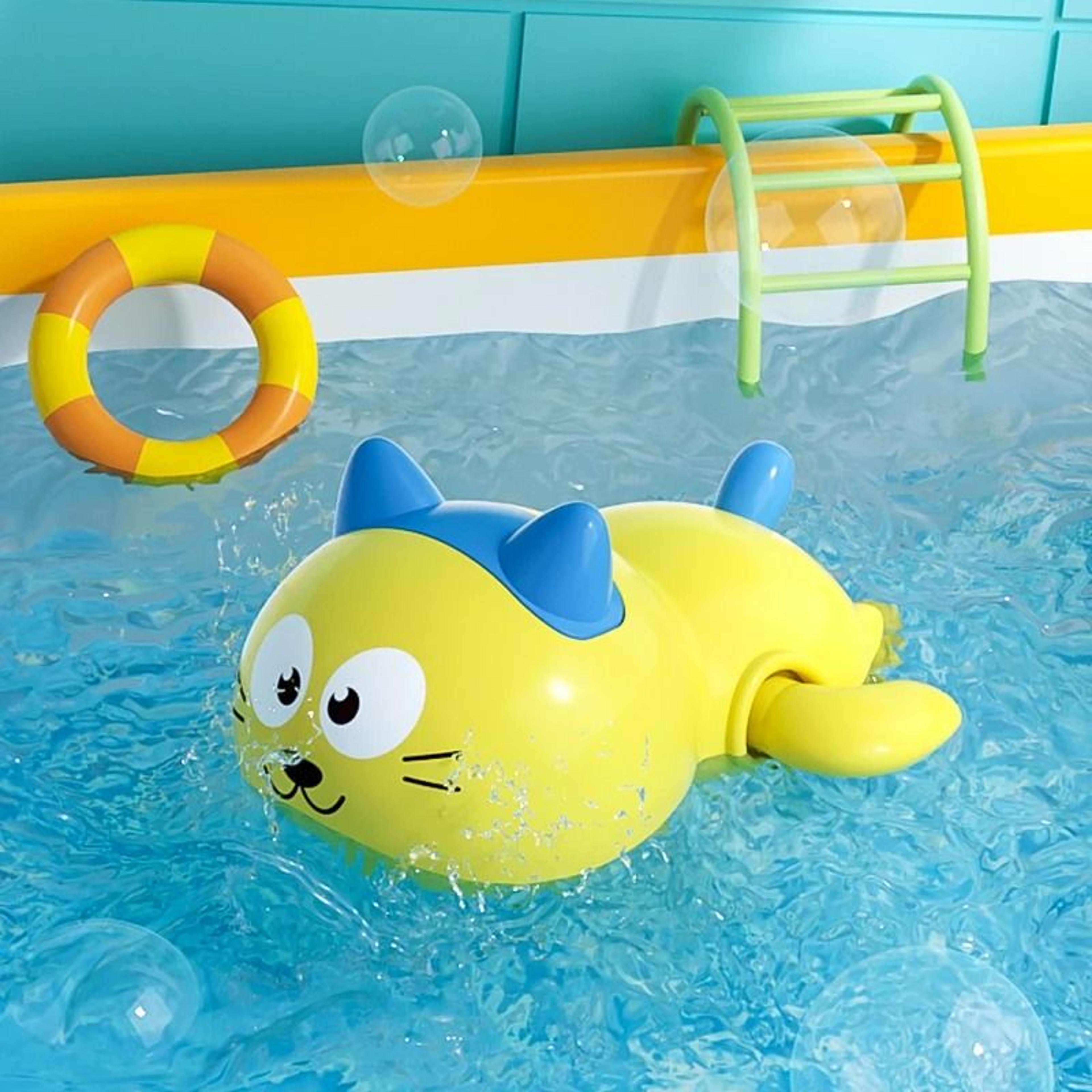 Wind Up Floating Clockwork Animal Bath Toy 1