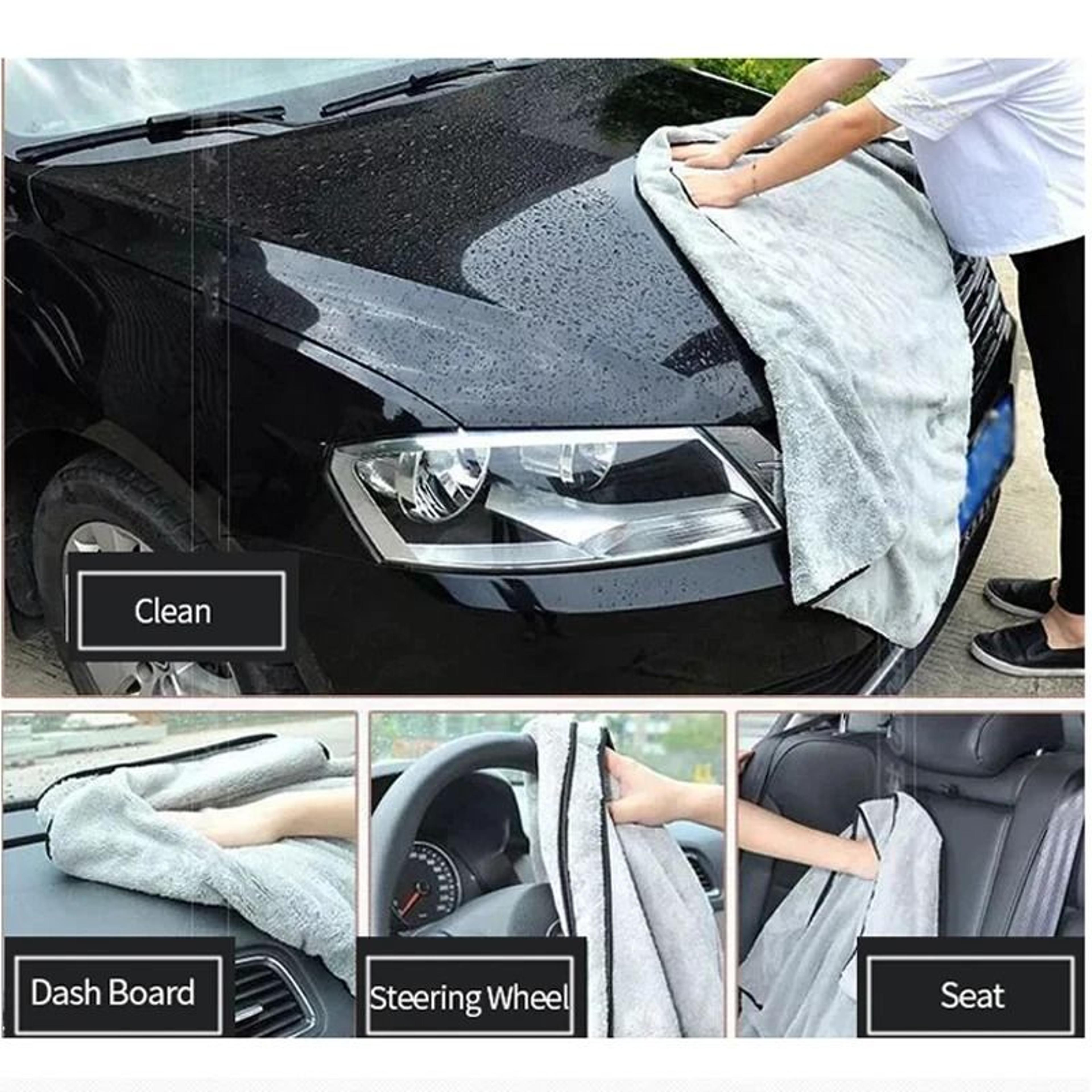 Premium HighAbsorbency Microfiber Car Drying Towel 4