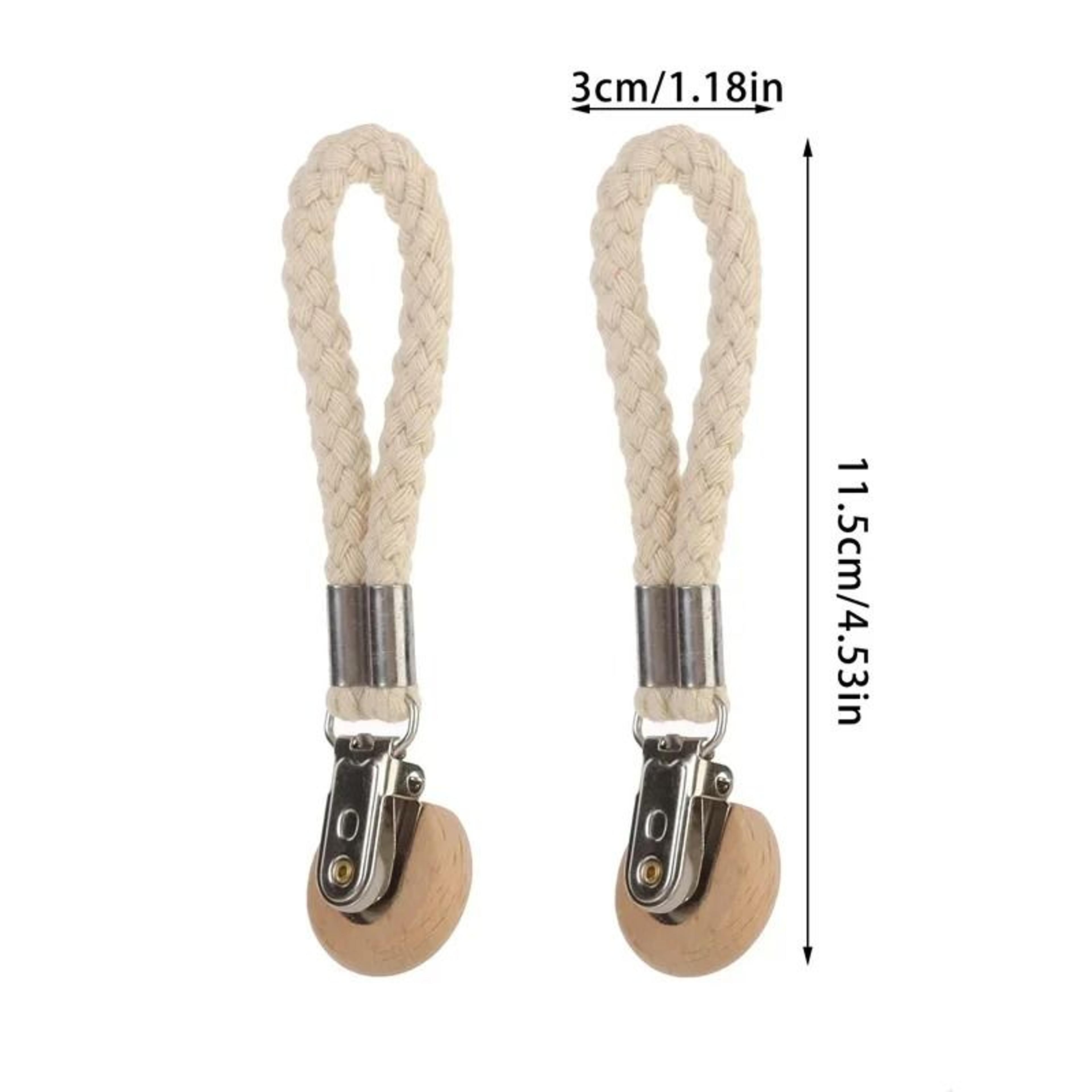 2PCS MultiFunctional Woven Rope Towel Clips 5