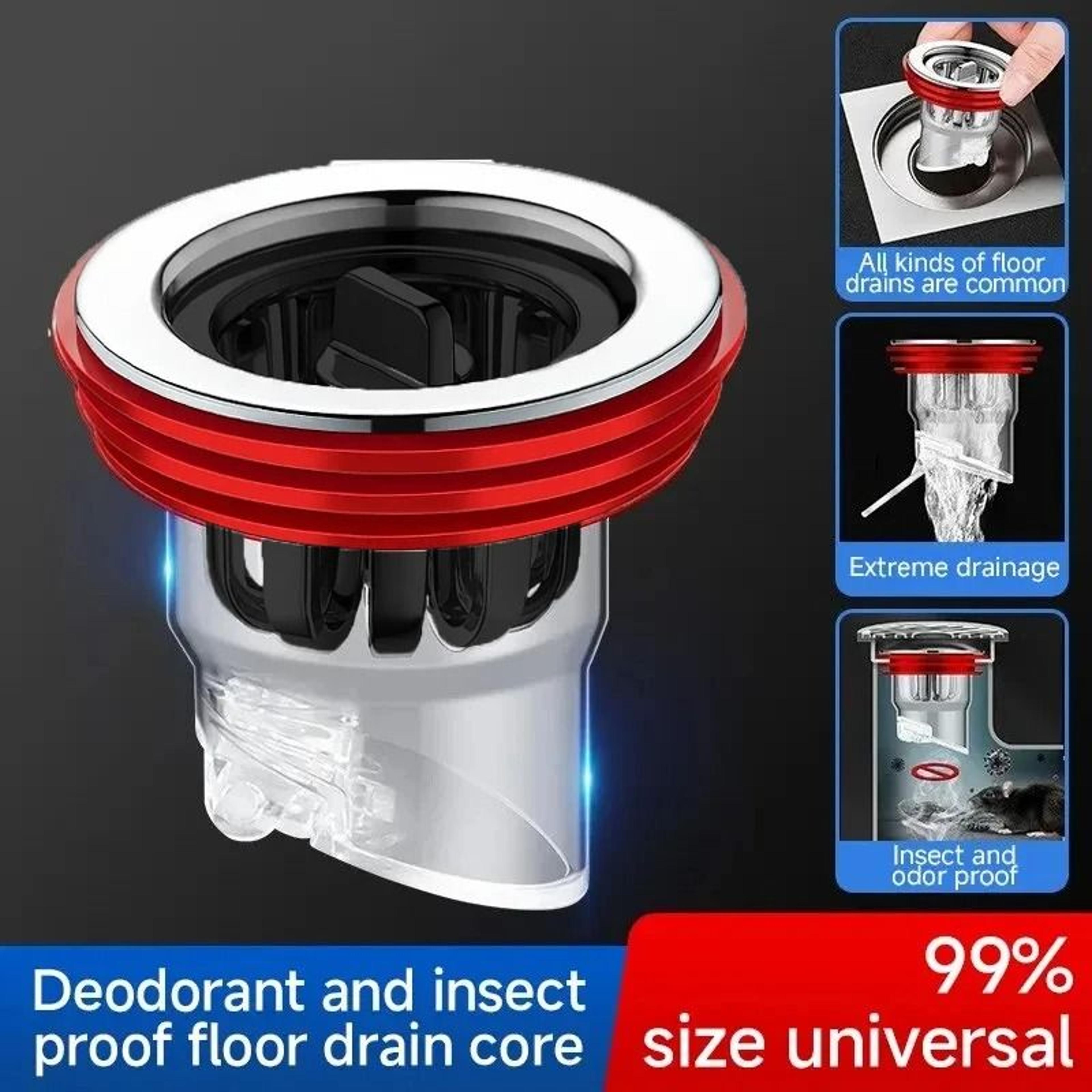 OdorProof Floor Drain Valve  Backflow Preventer 4