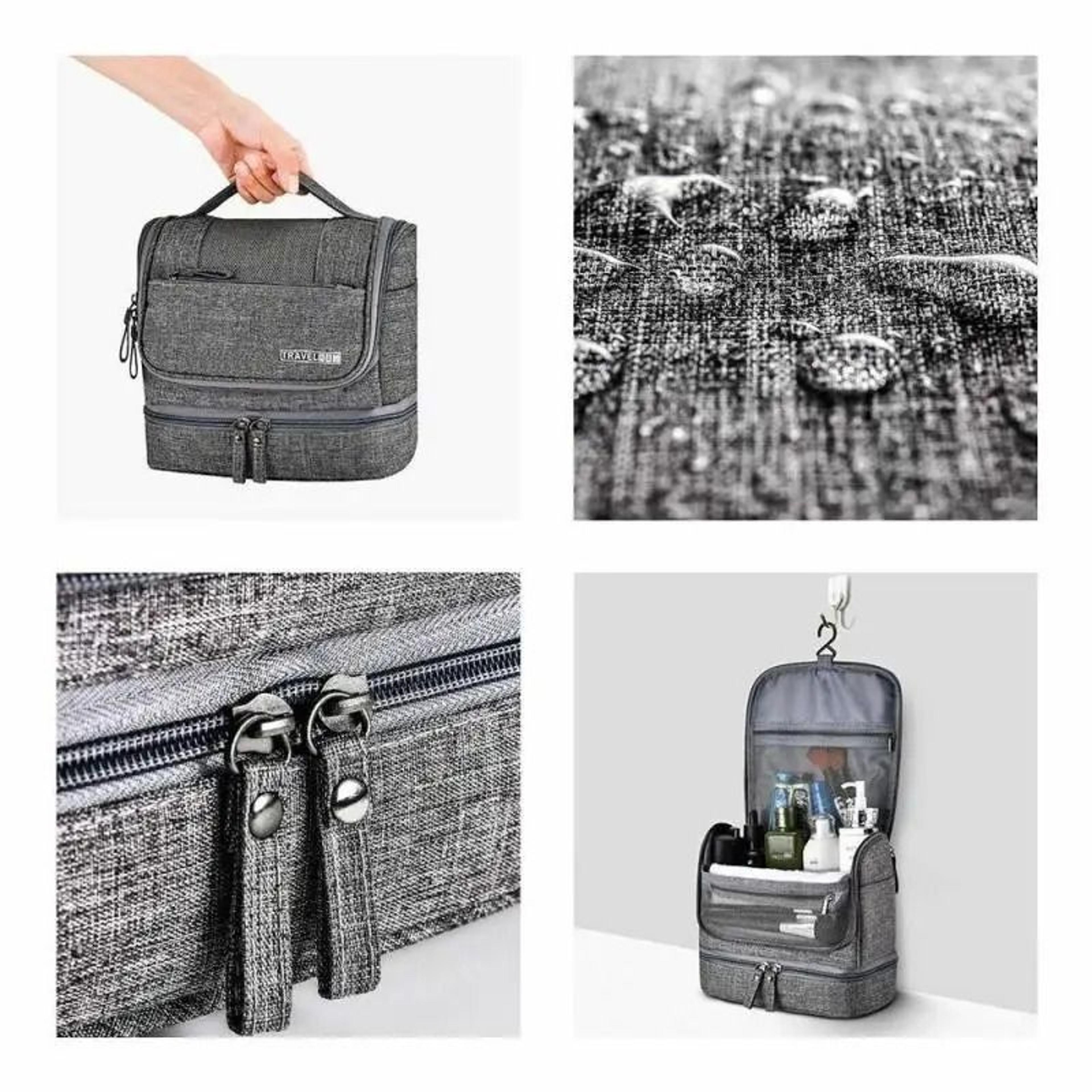 Foldable Waterproof Hanging Toiletry Washbag 3