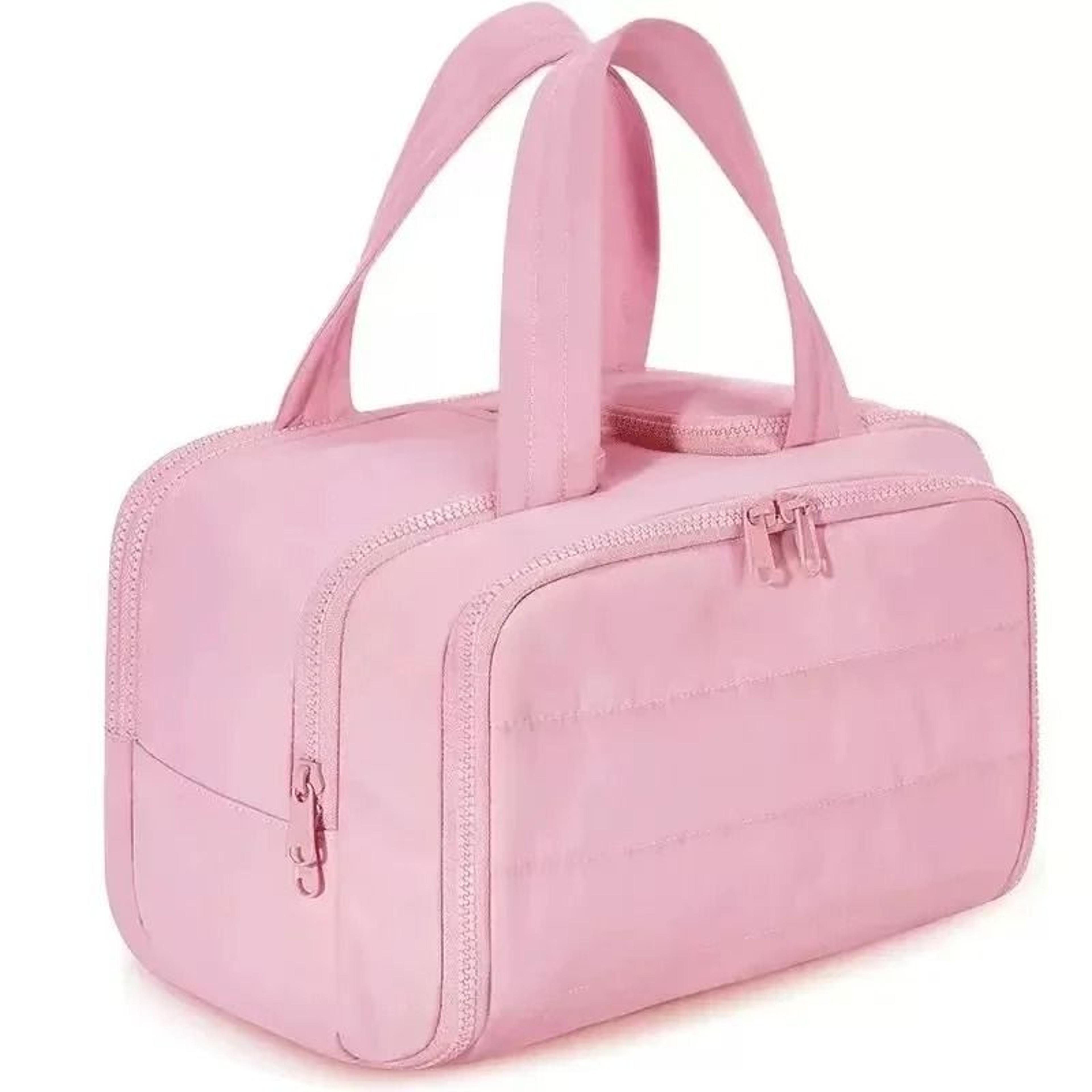 Portable MultiCompartment Fashion Makeup Storage Bag 2