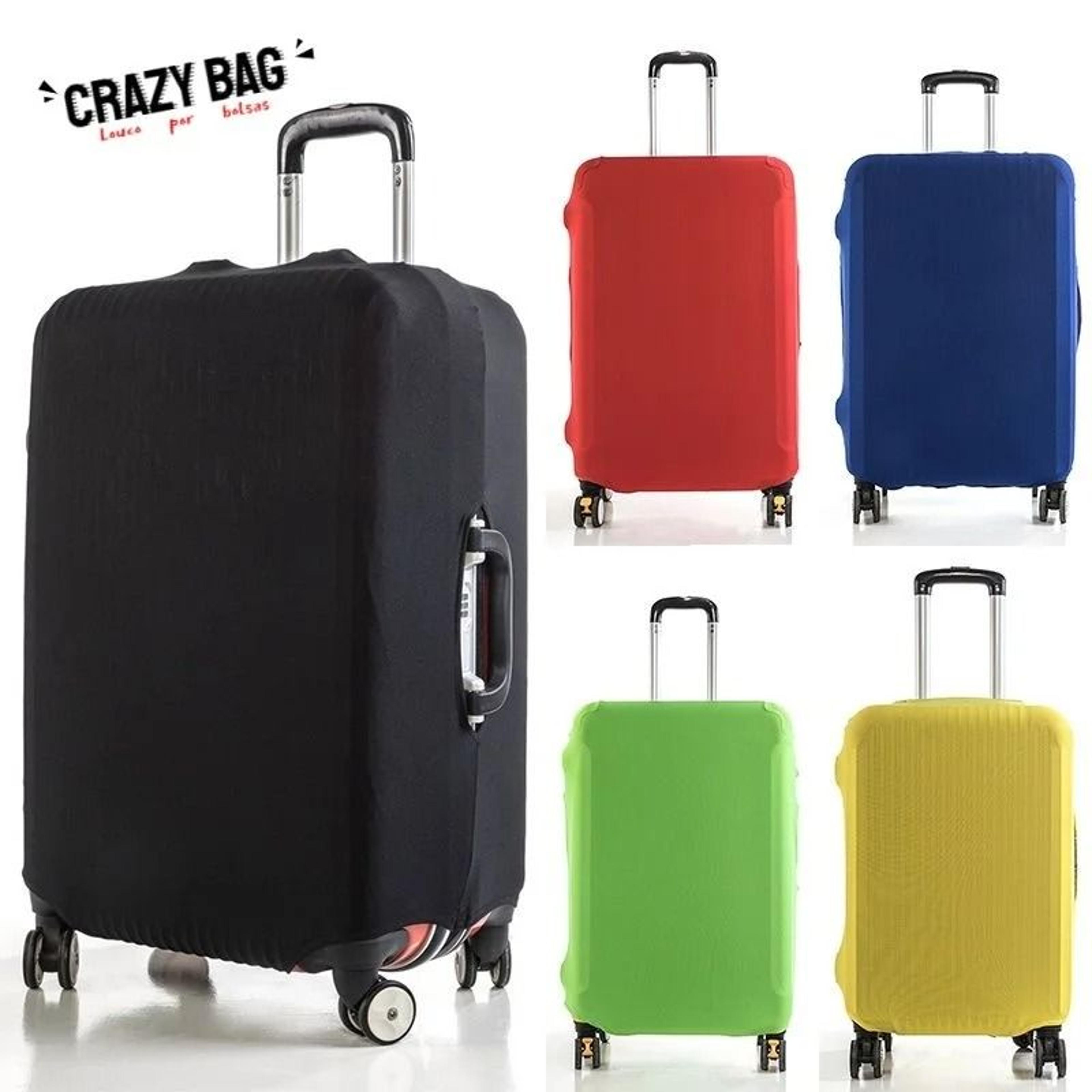 Fashion SolidColor Suitcase Protective Cover 0