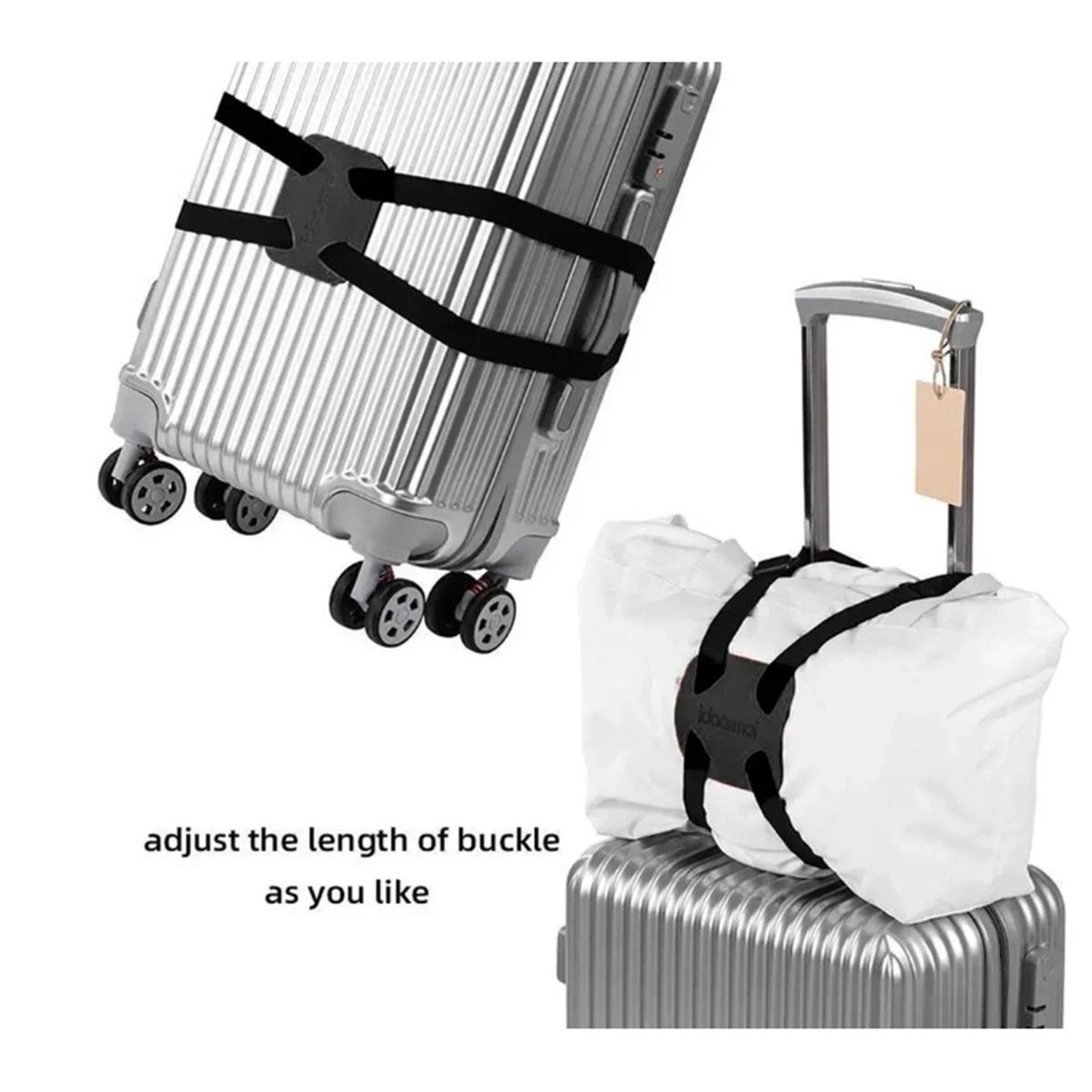 AntiLost HeavyDuty Cross Luggage Binding Strap 1