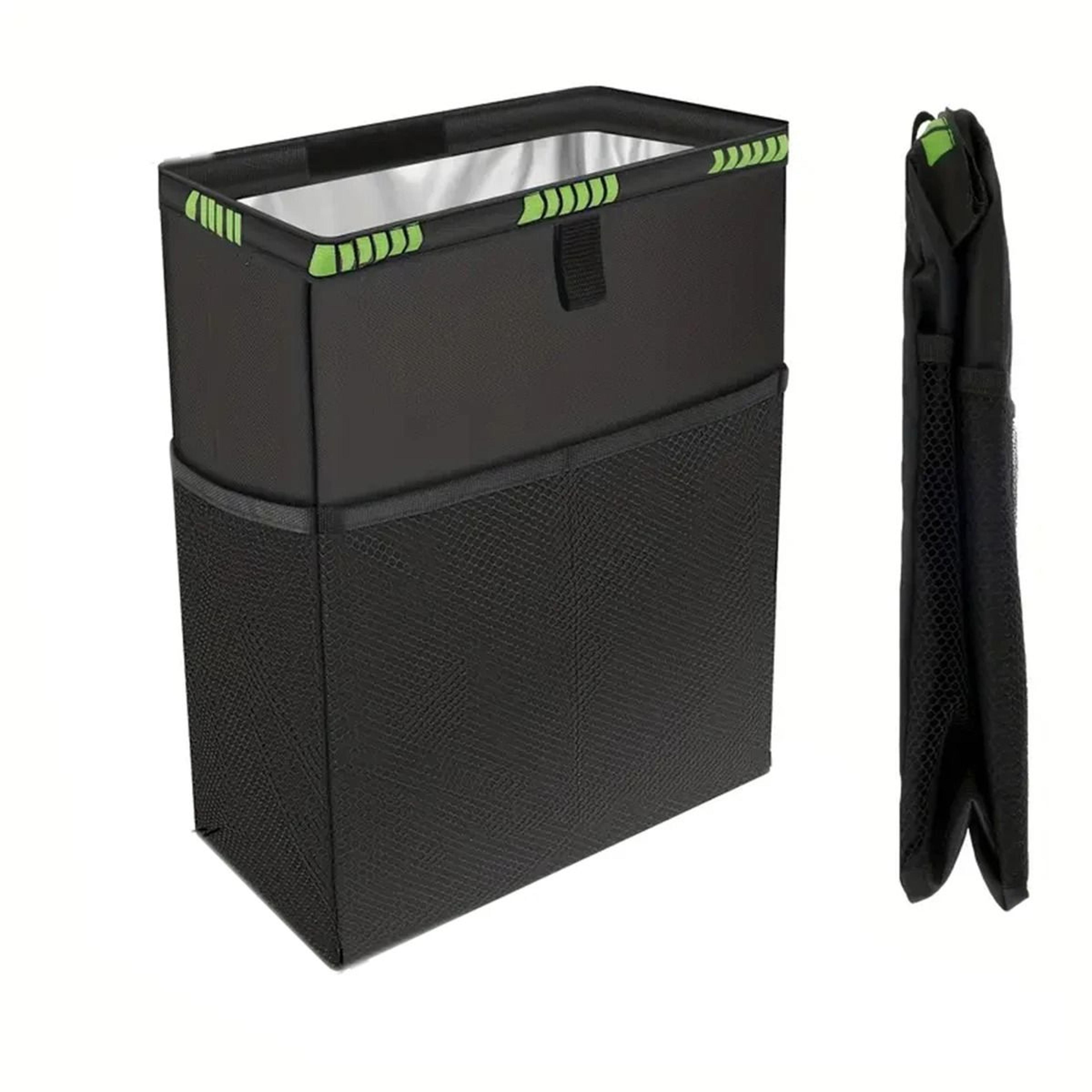 32Gallon Waterproof Car Hanging Trash Can And Organizer 4