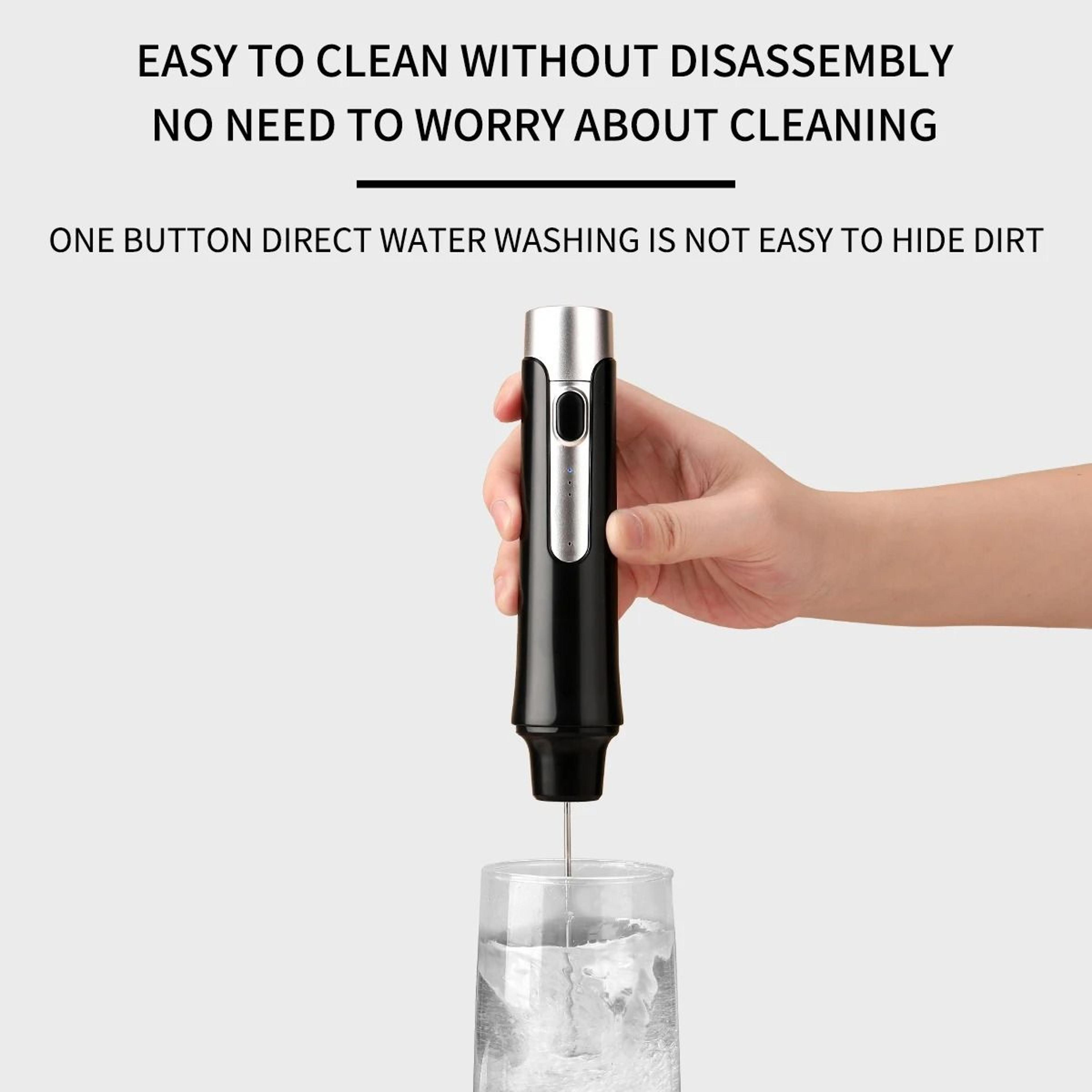 Portable Handheld Electric Milk Frother And Coffee Maker 4