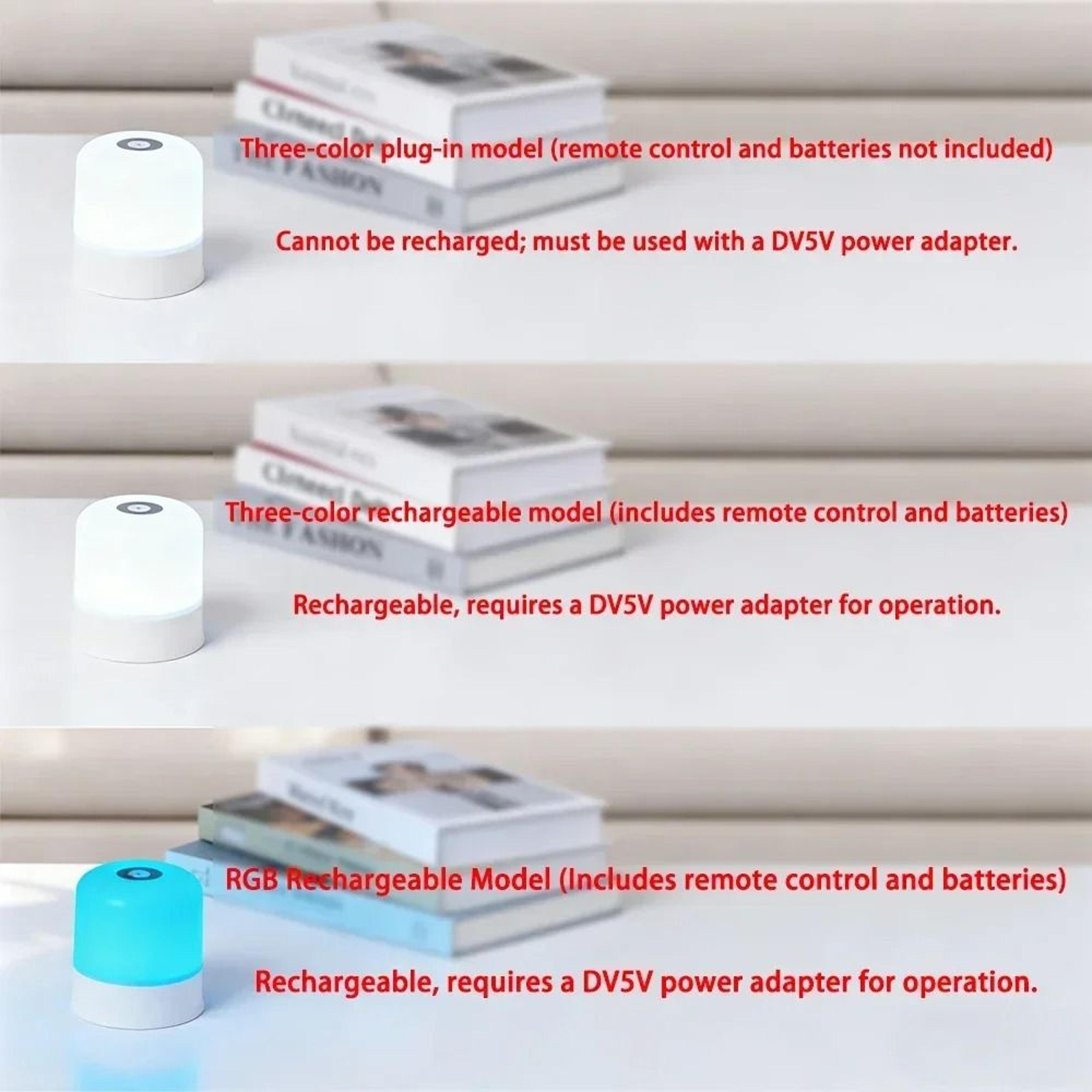 Dimmable Touchscreen RGB Desktop Night Light And Reading Lamp 2