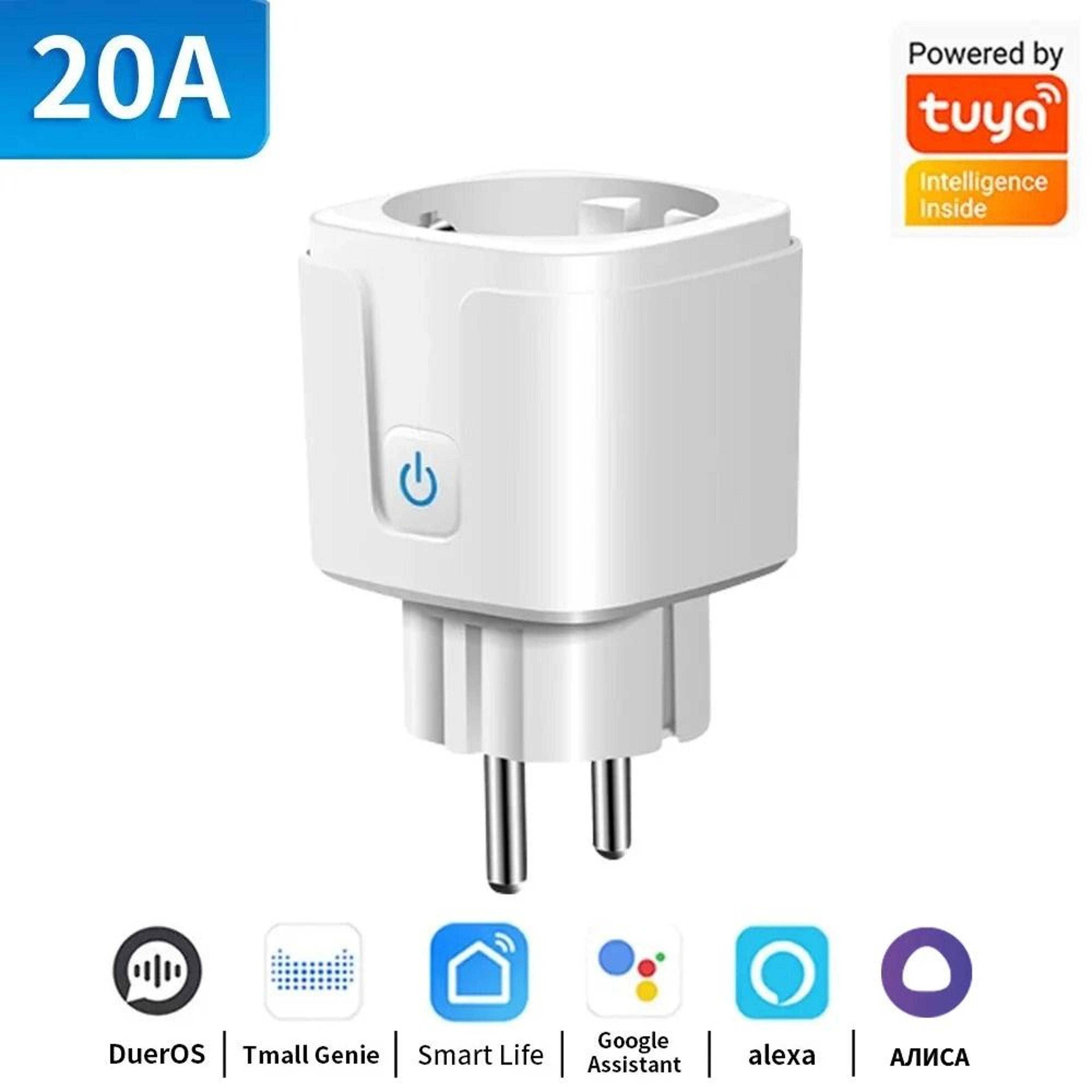 TNCE Tuya Smart Plug WiFi And Zigbee Socket Set 7