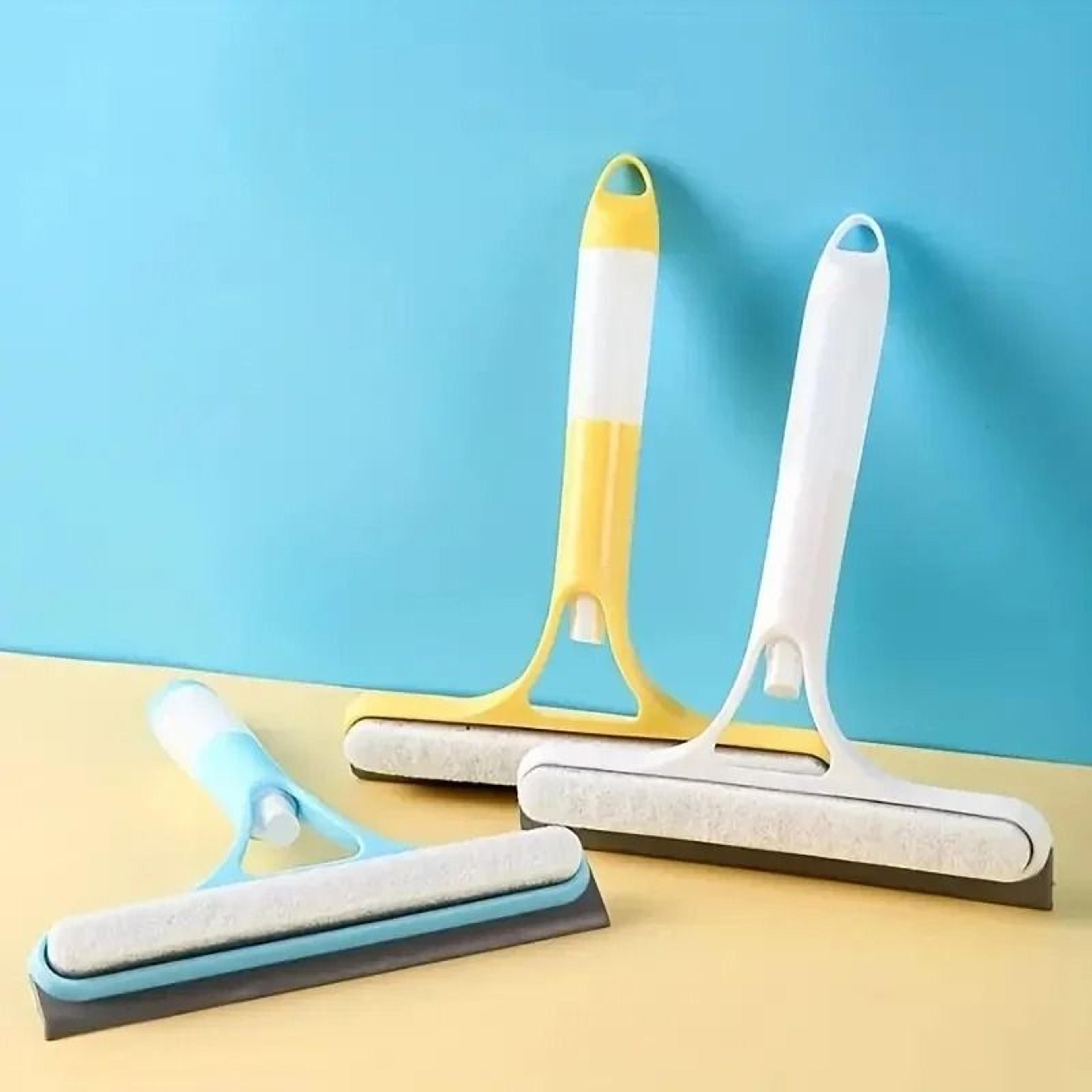 3in1 Multifunctional Glass Cleaner With Integrated Spray Bottle 3