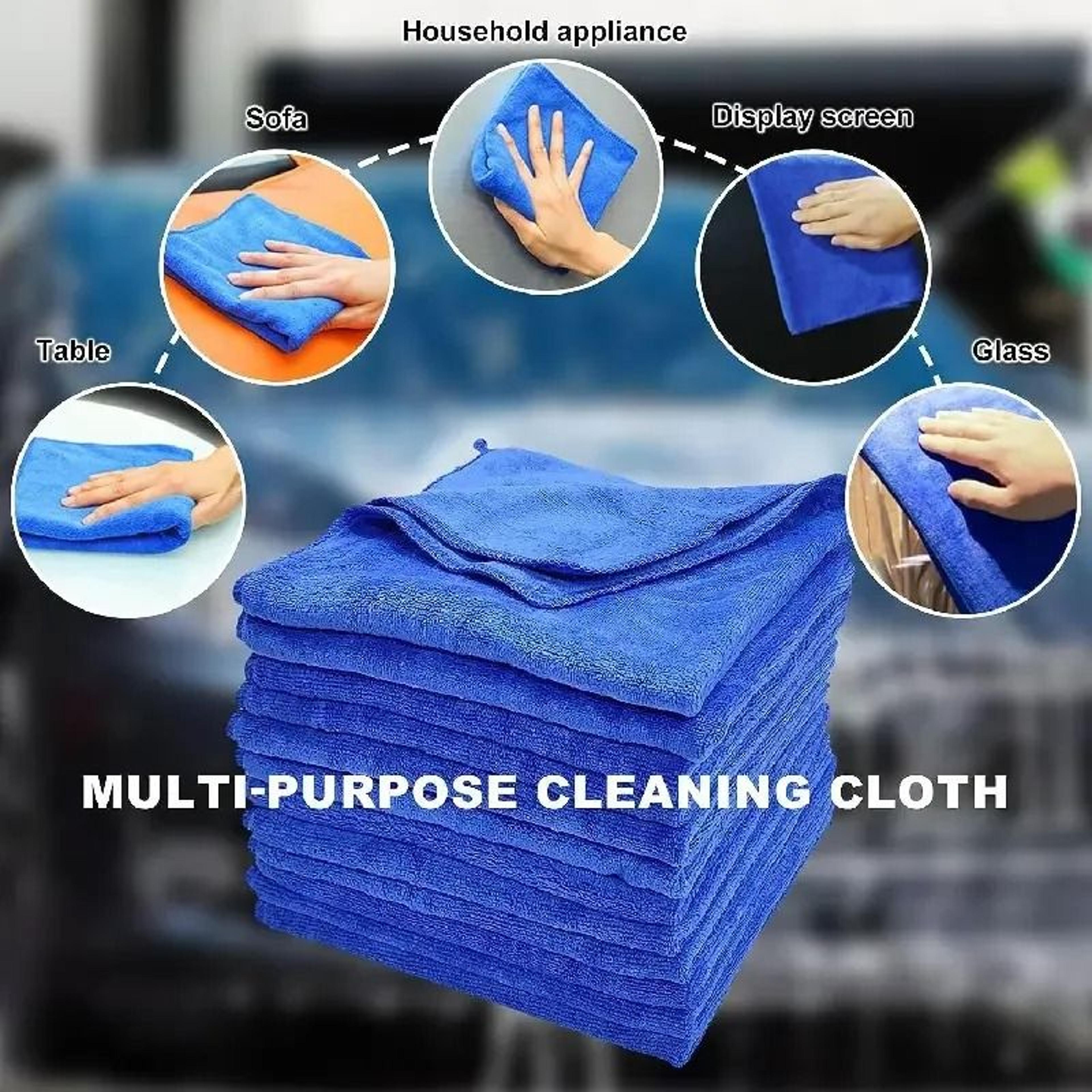 Industrial Standard 10Pack Microfiber Car Wash And Polishing Towels 3