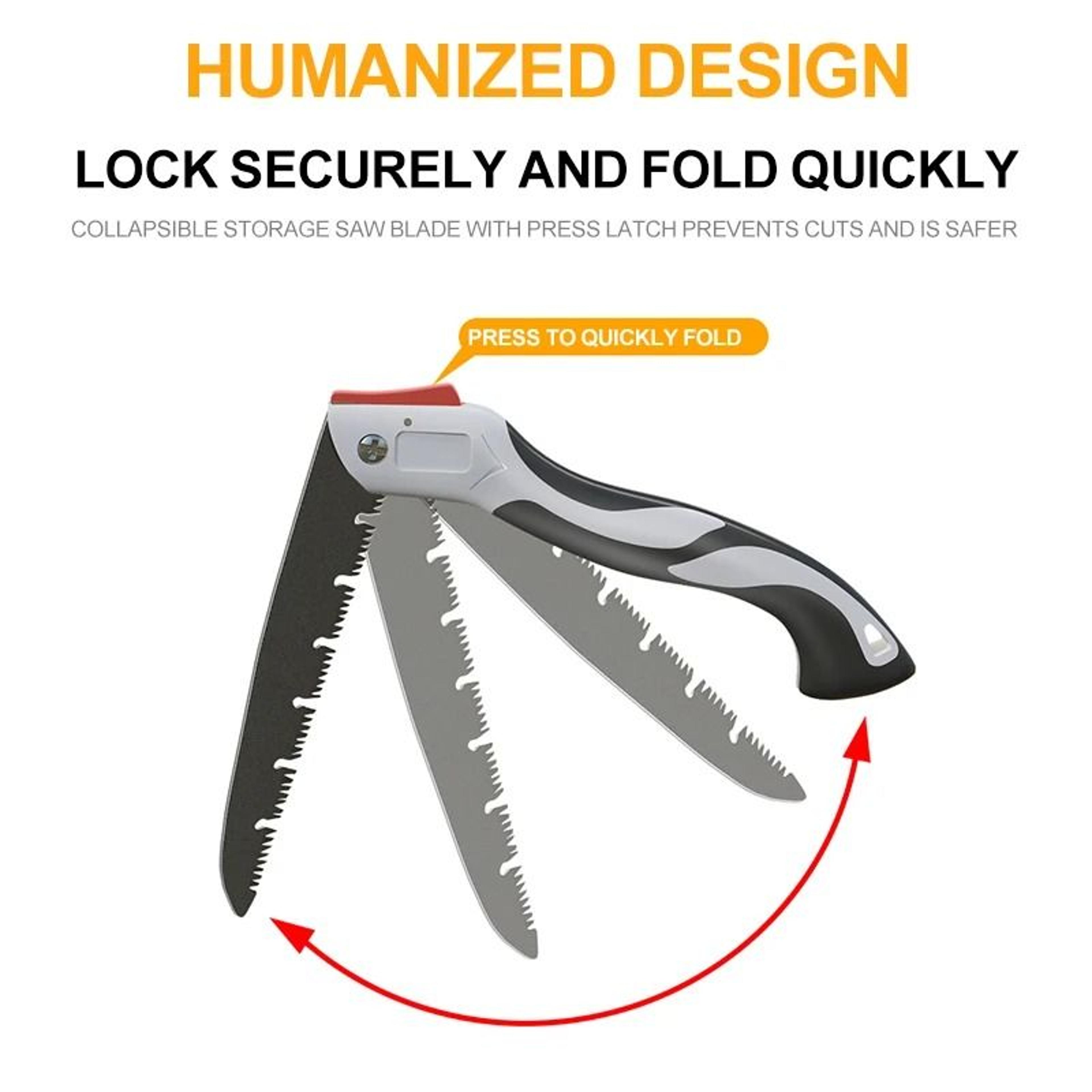 AIRAJ Heavy Duty Multifunction Woodworking Folding Saw 1