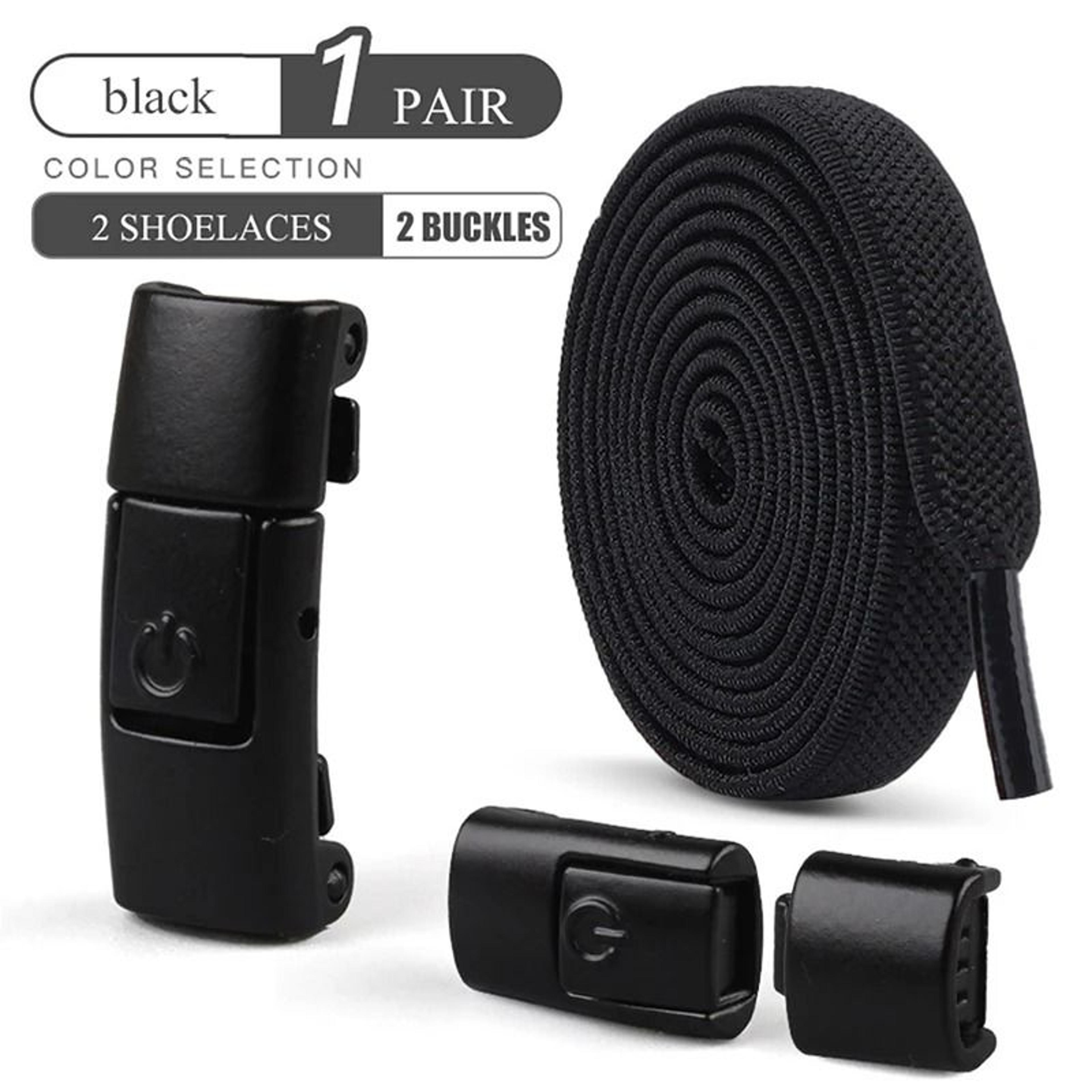 Industrial Standard 8mm Elastic No Tie Shoelaces With Press Lock 5