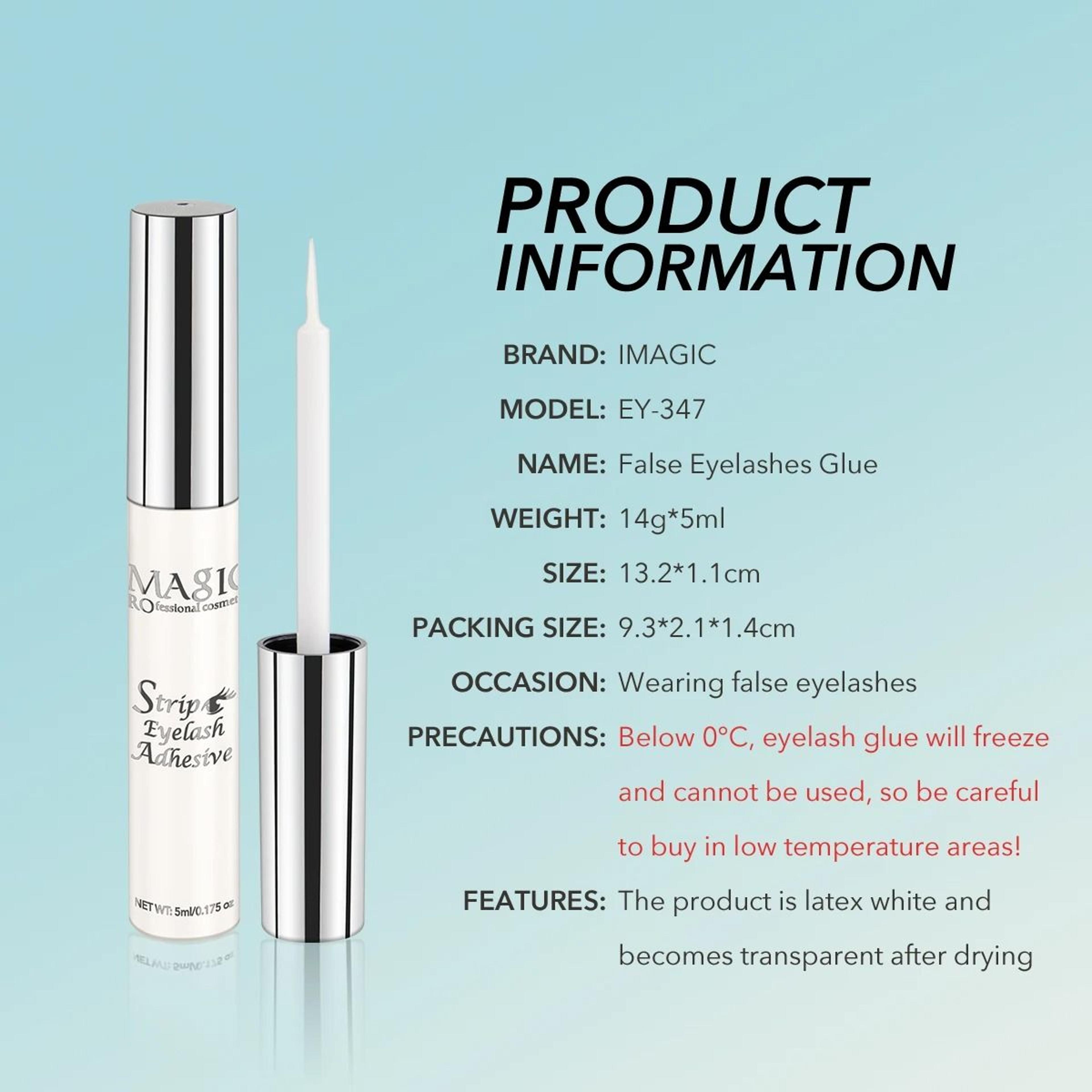 IMAGIC Waterproof False Eyelash Extension Glue 5