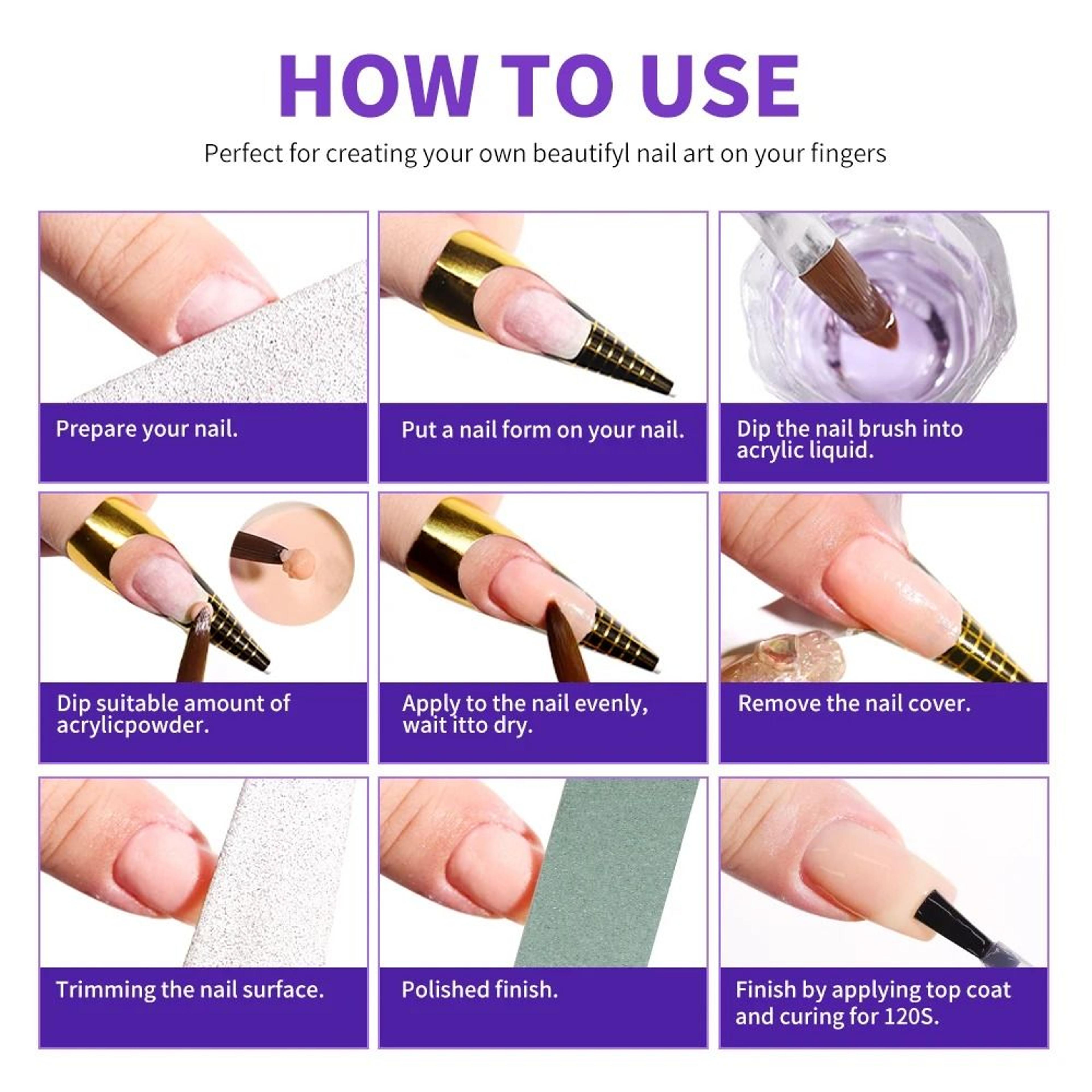 Limegirl Large Capacity Nail Acrylic Liquid Monomer 1
