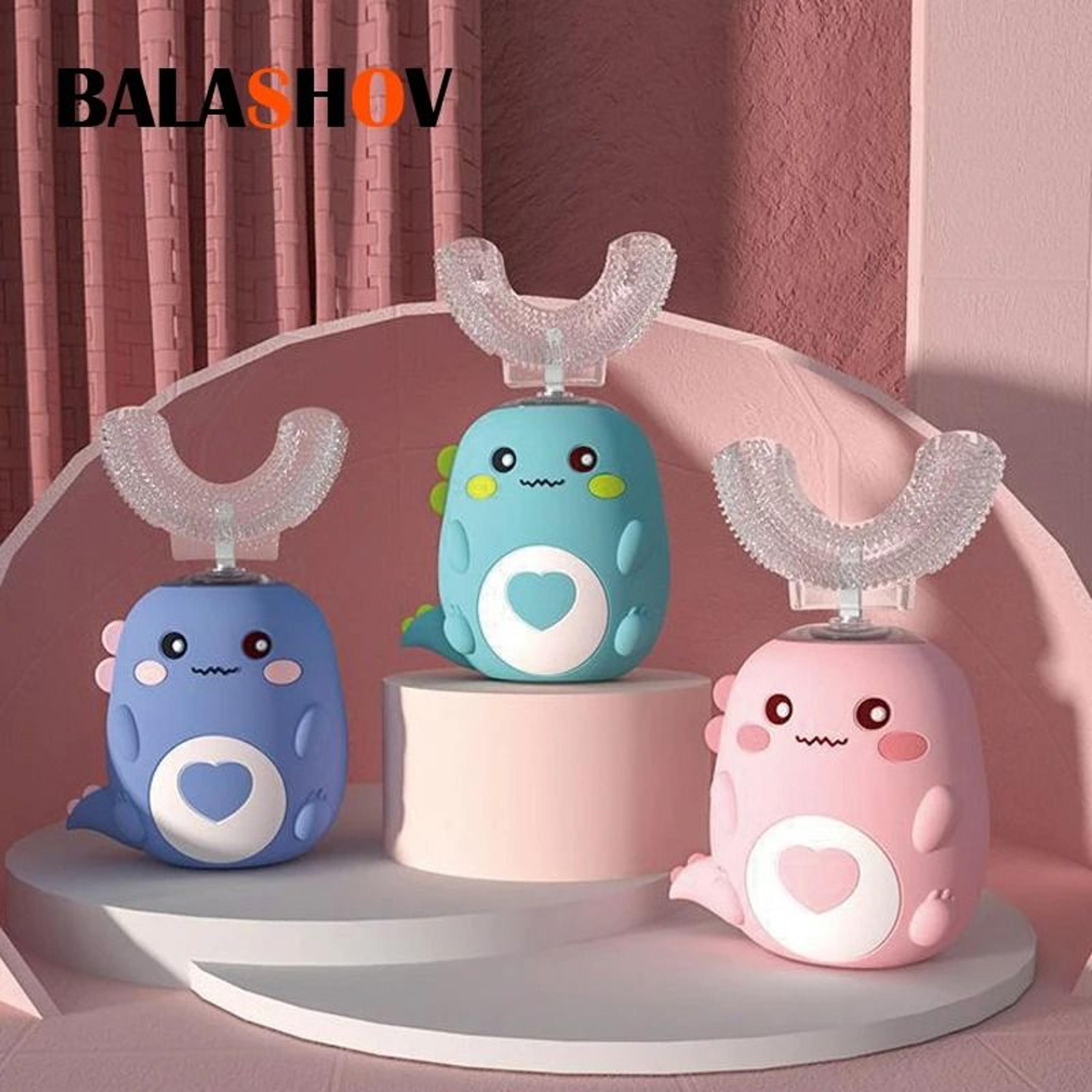 Childrens UShaped Smart Electric Toothbrush 0