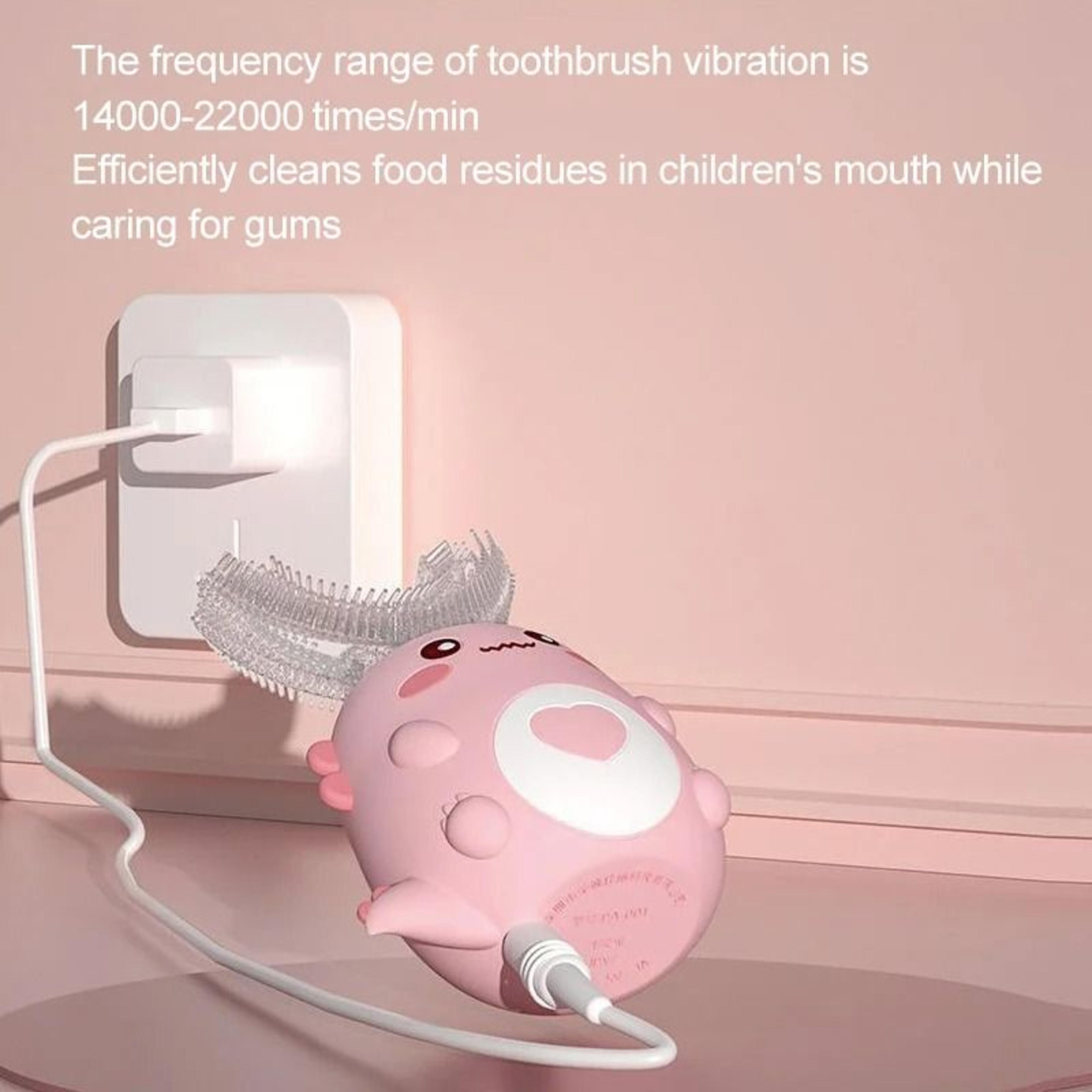 Childrens UShaped Smart Electric Toothbrush 4