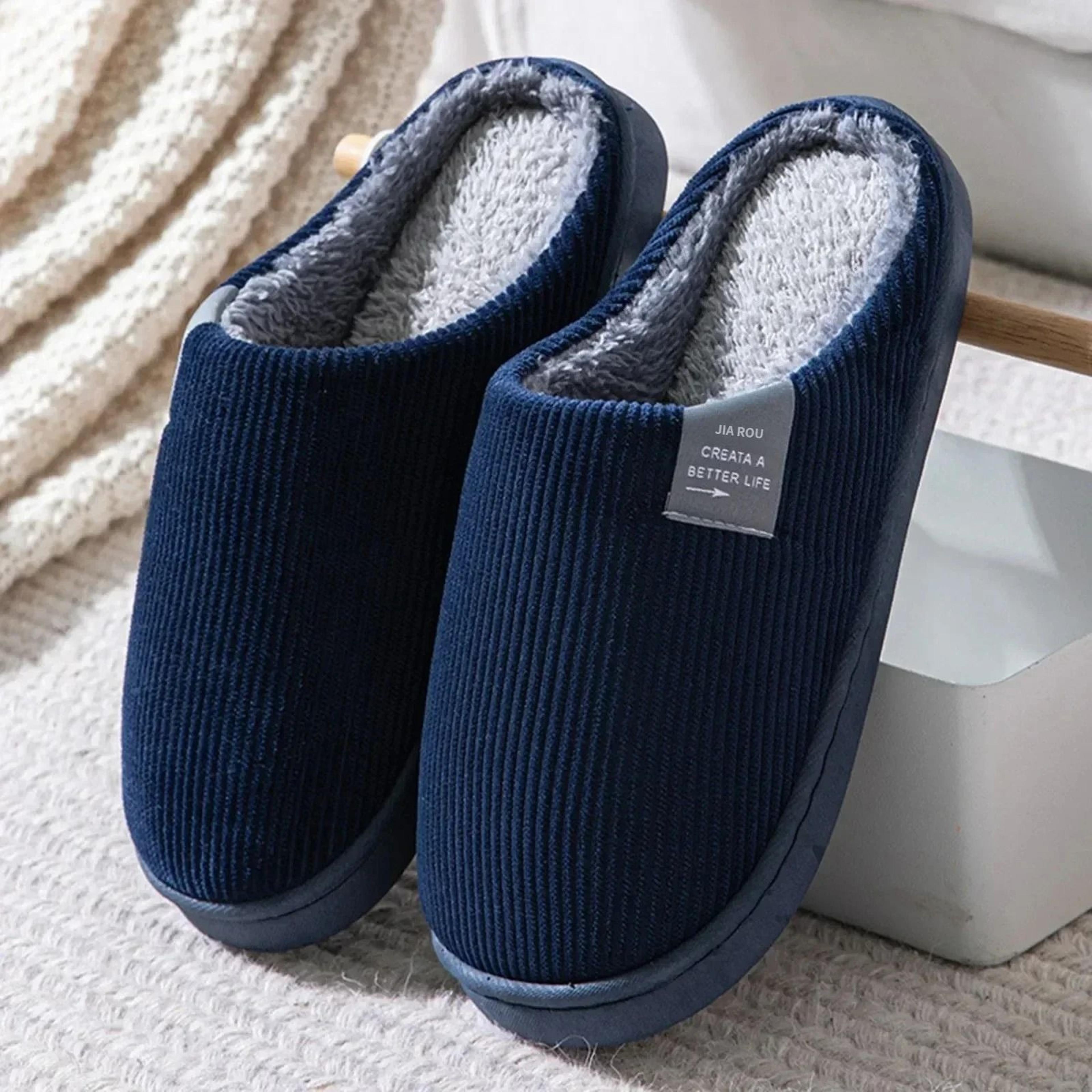 Casual Thick Soft Bottom Plush Slippers 7