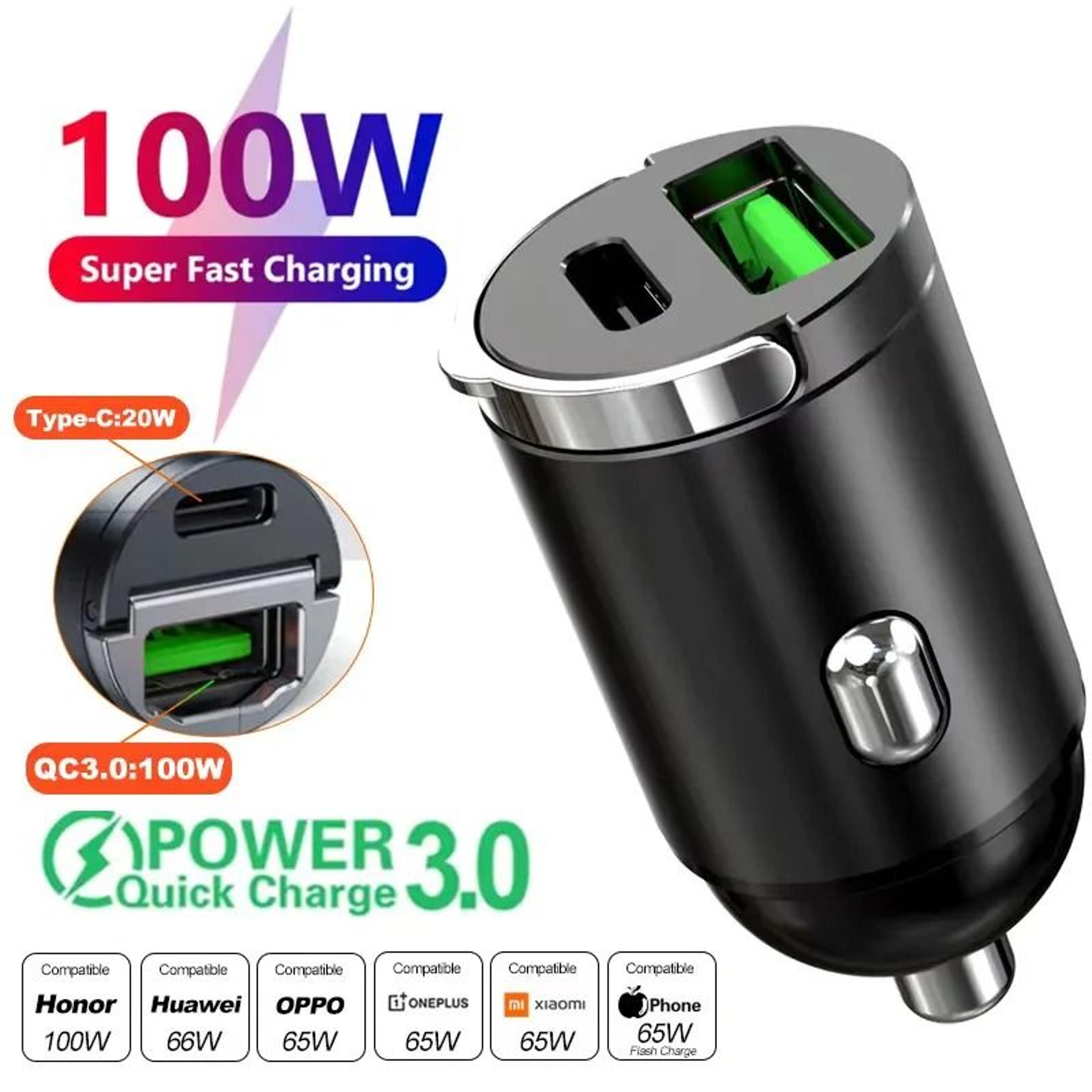 QC30 PD Mini HighPower Car Charger 6