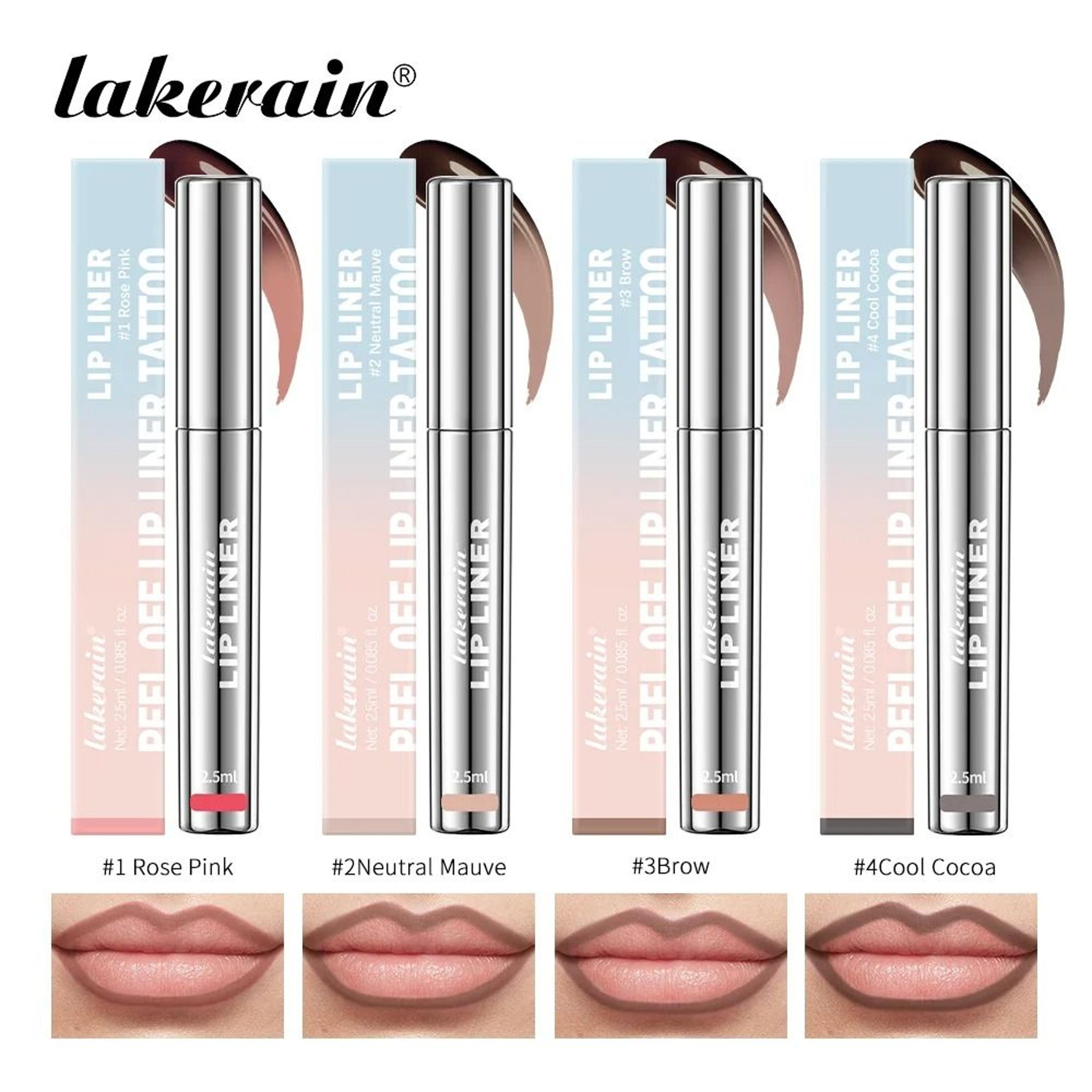 Highly Pigmented PeelOff Lip Liner Tattoo 1