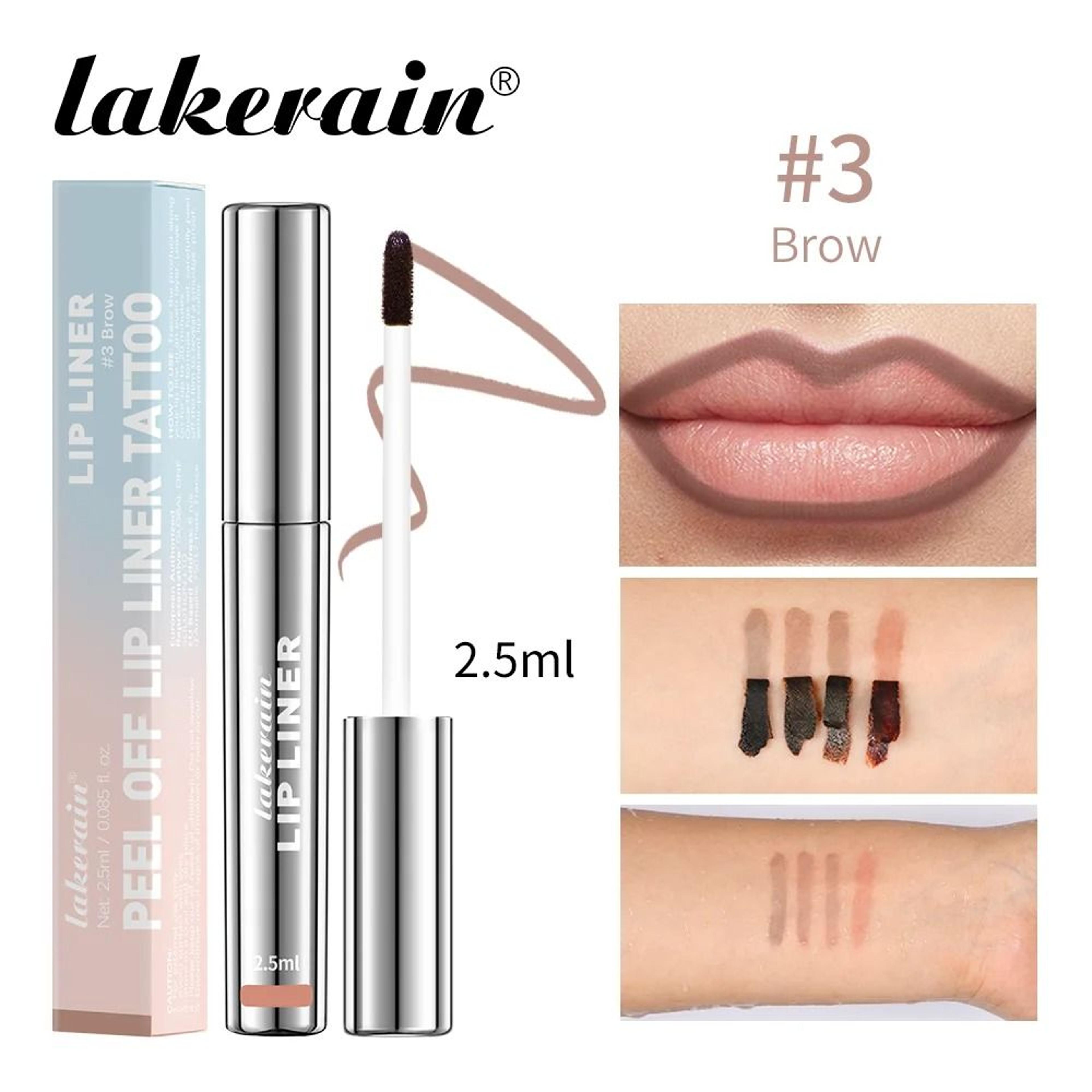 Highly Pigmented PeelOff Lip Liner Tattoo 8