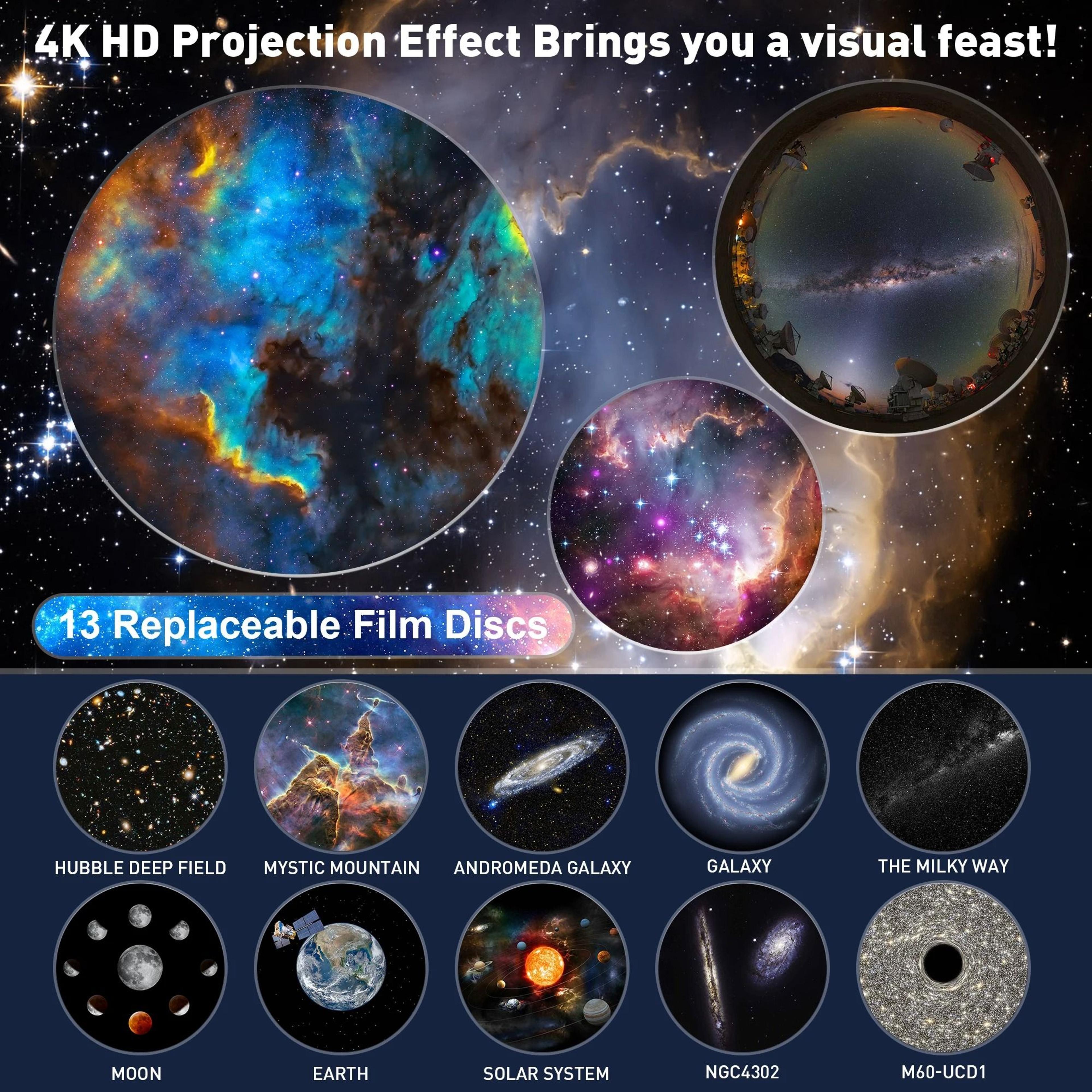 Realistic Planetarium Galaxy Star Projector 2
