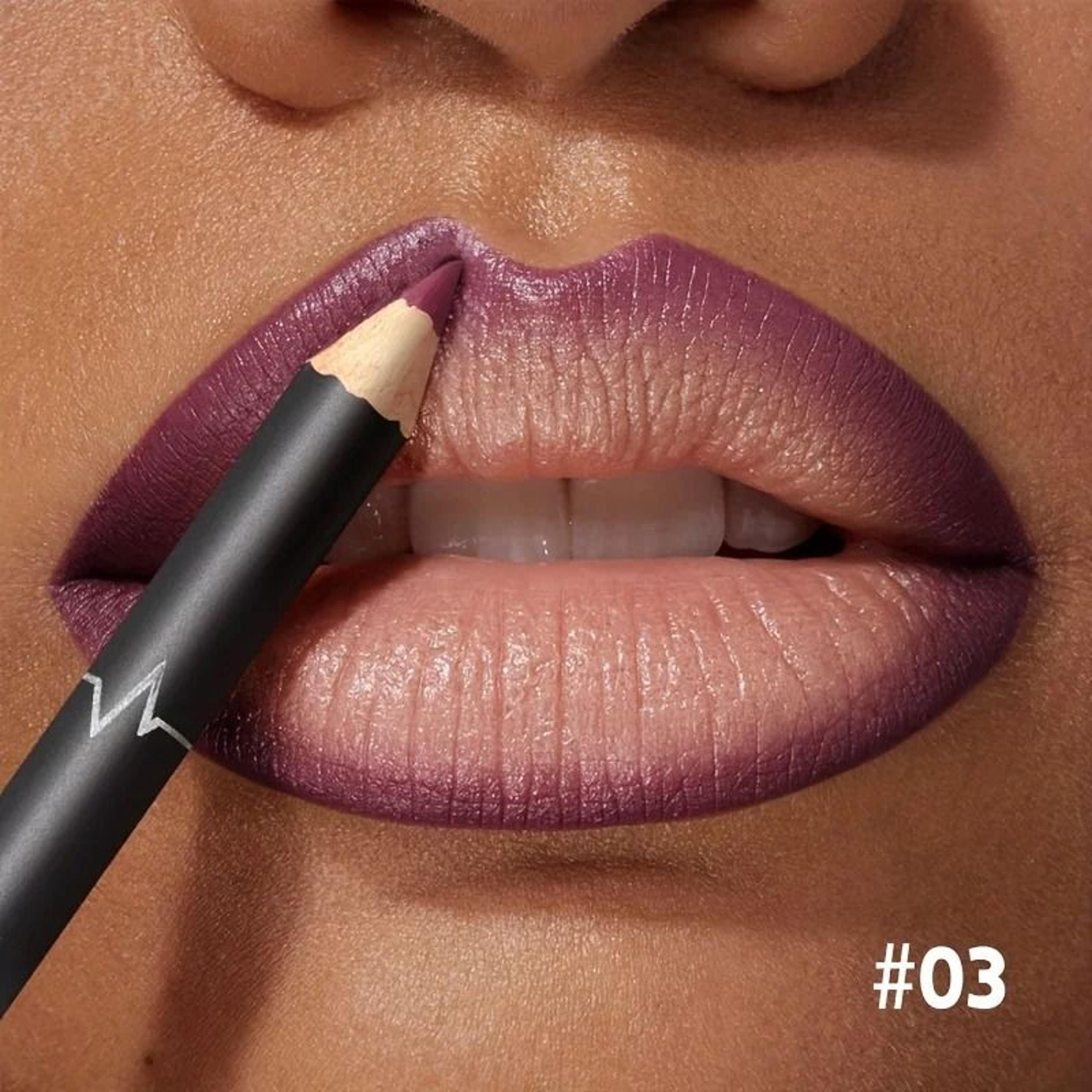 Waterproof Matte Lipliner Pencil Set 8