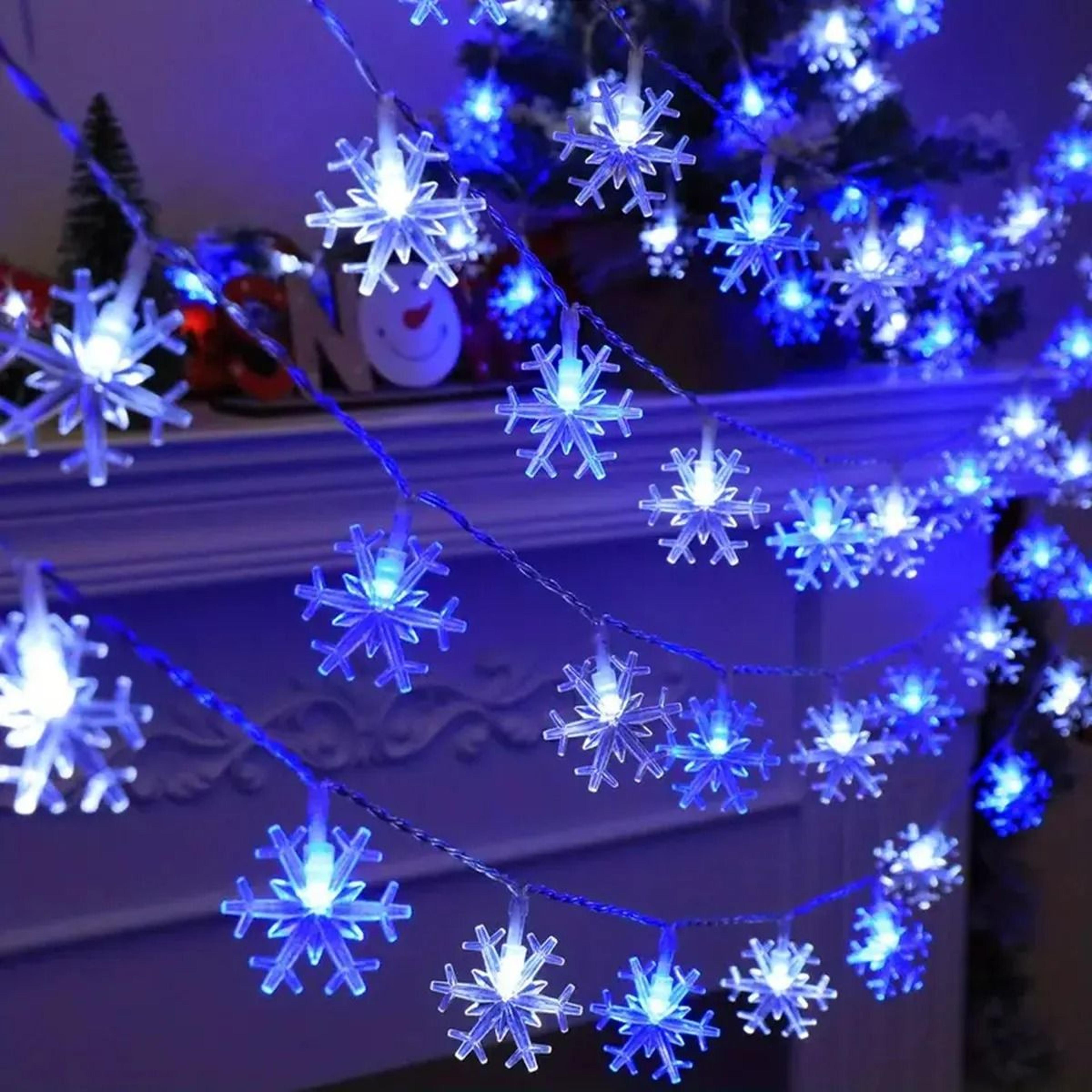 LED Christmas Snowflake String Light 8