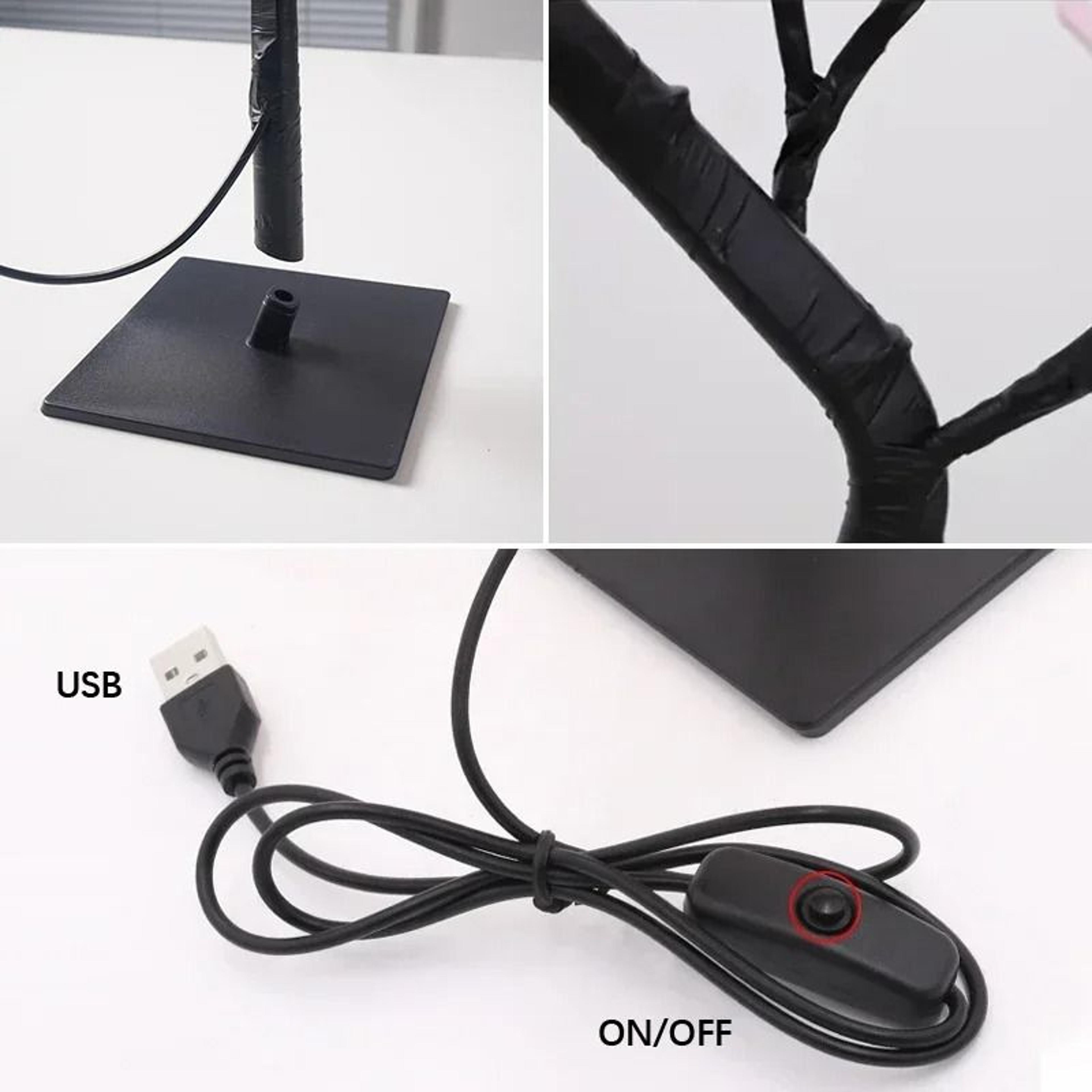 Rose Flower Tree LED Table Lamp 5