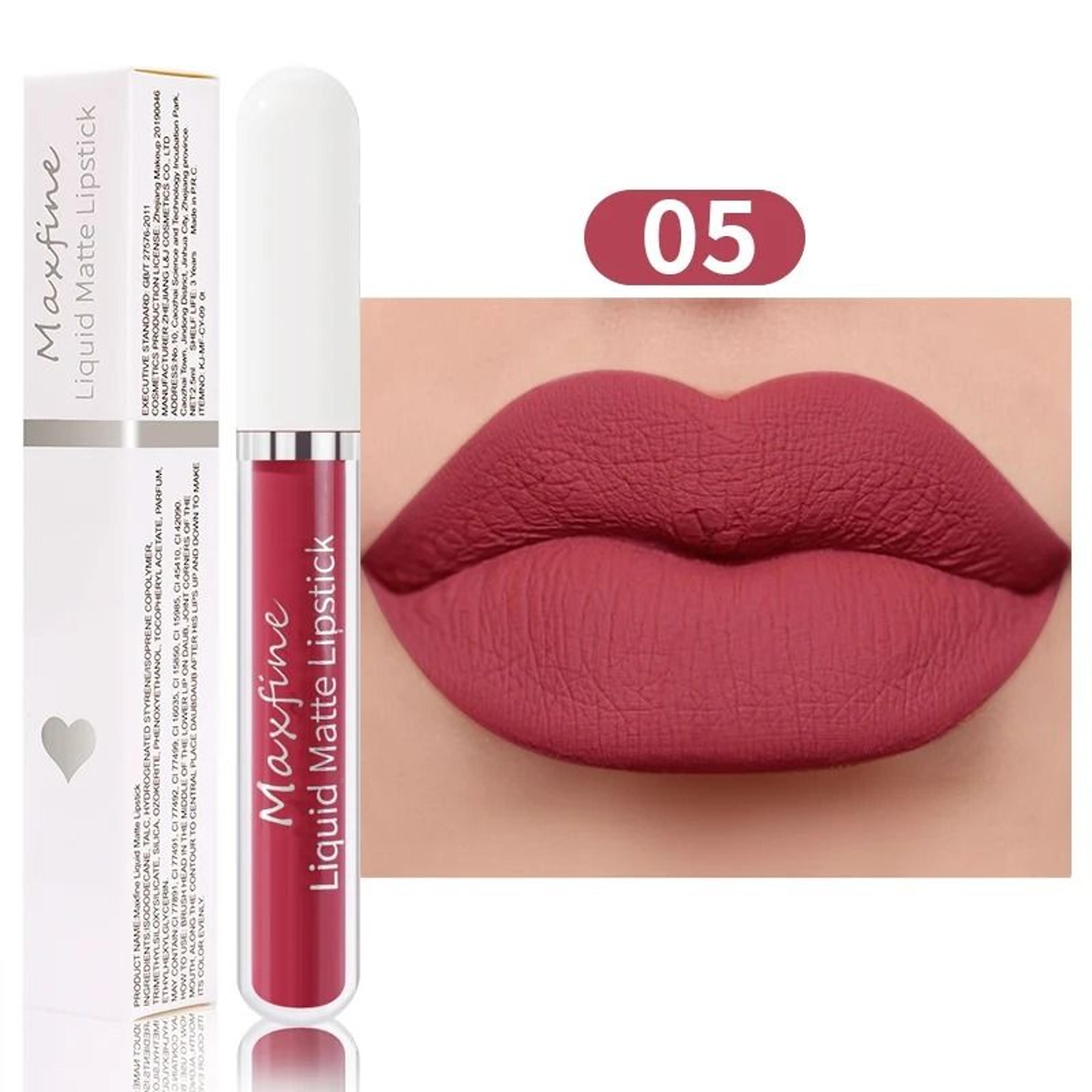 Matte Velvet Waterproof Lip Glaze 9