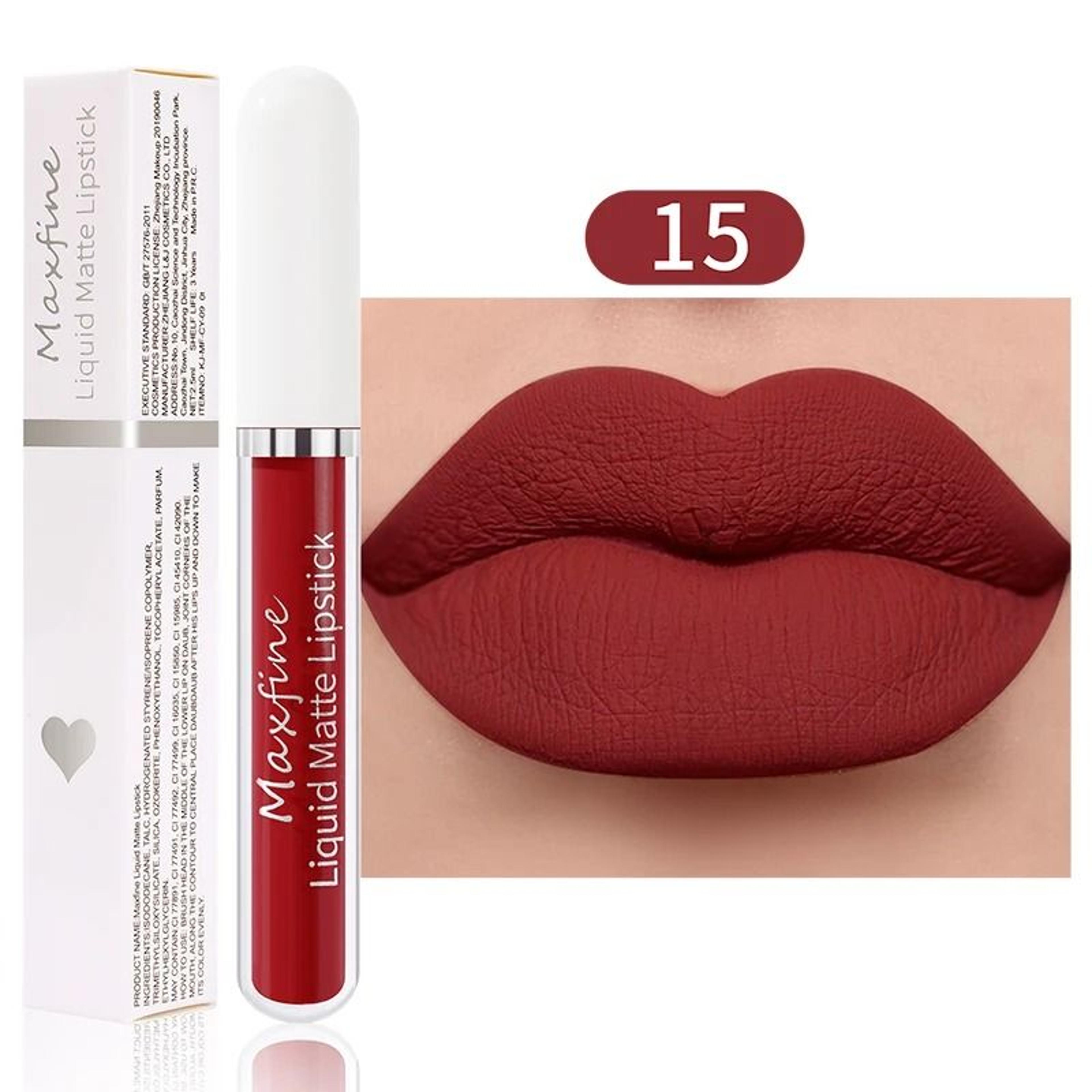 Matte Velvet Waterproof Lip Glaze 11