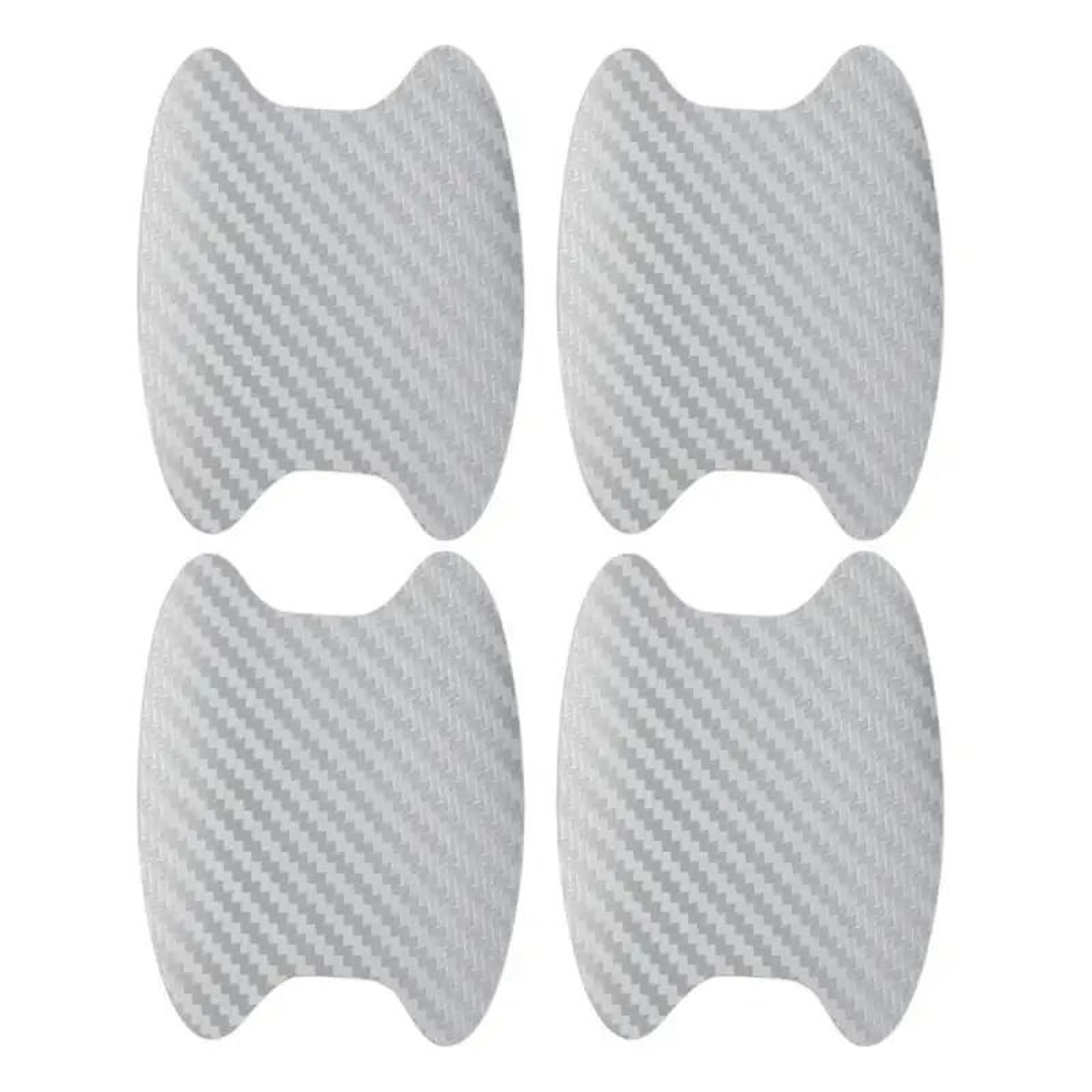 Carbon Fiber Car Door Handle Protection Stickers 8