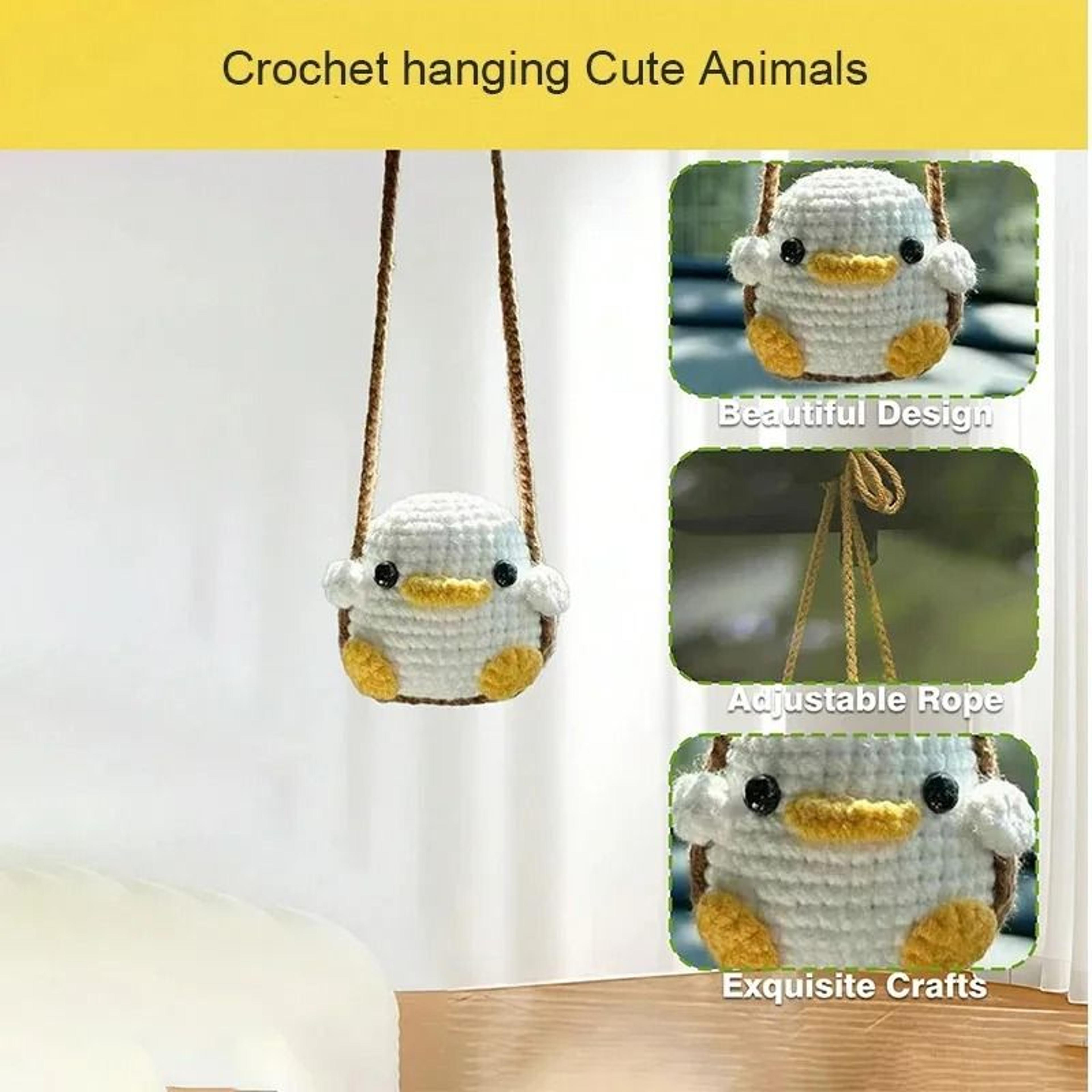 Crochet Animal Car Interior Pendant 4