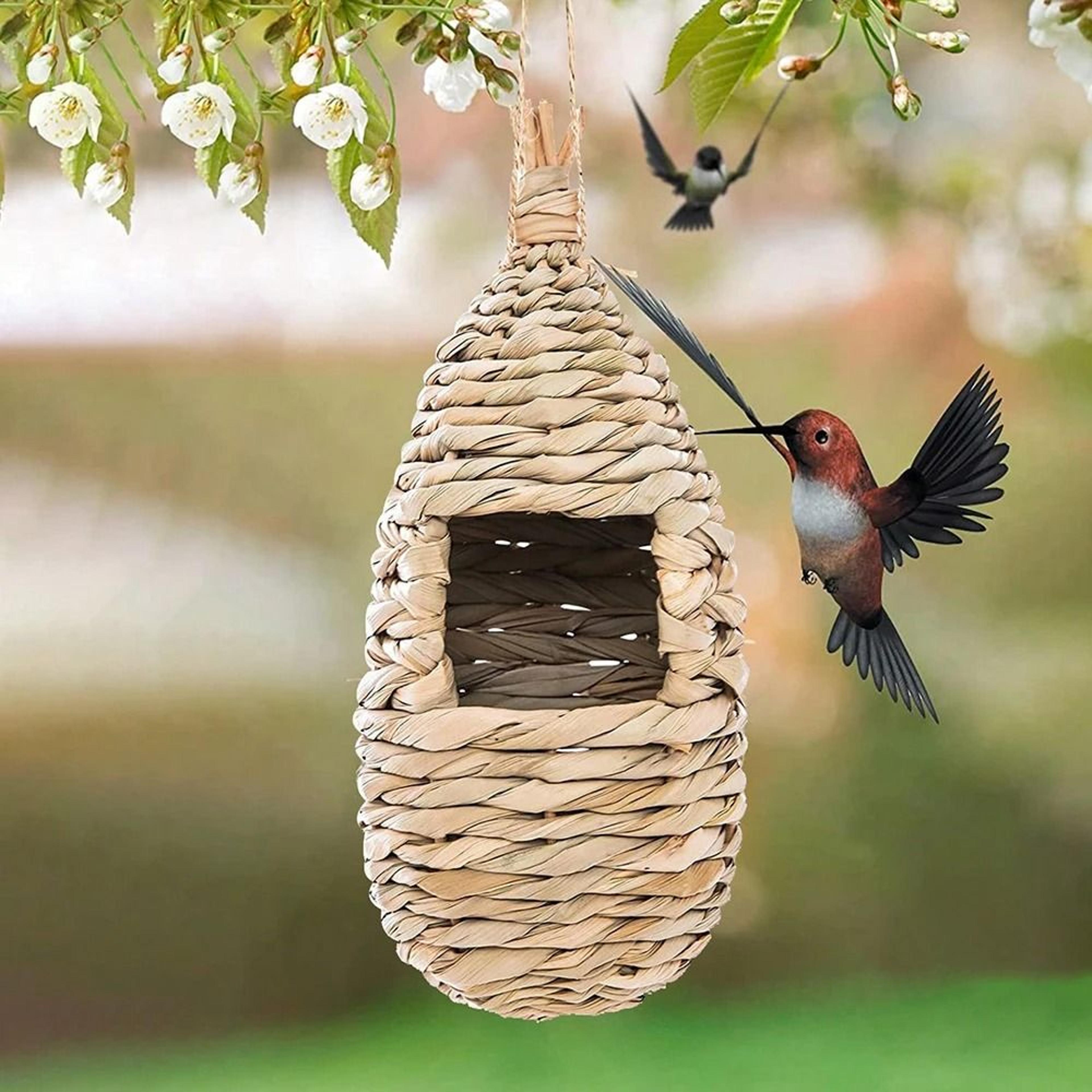 Decorative HandWoven Bird House 2