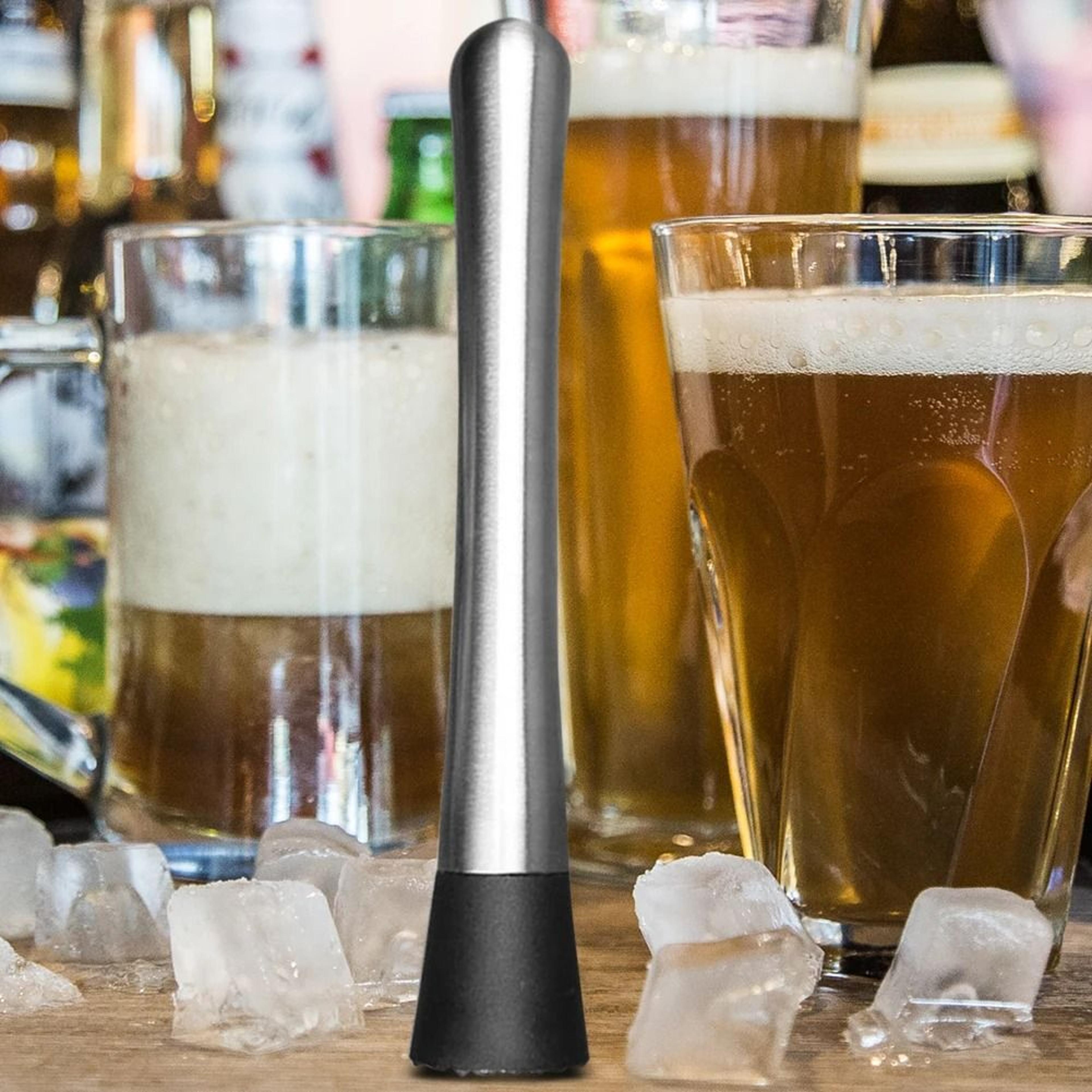 Stainless Steel Cocktail Muddler And Ice Crusher 2