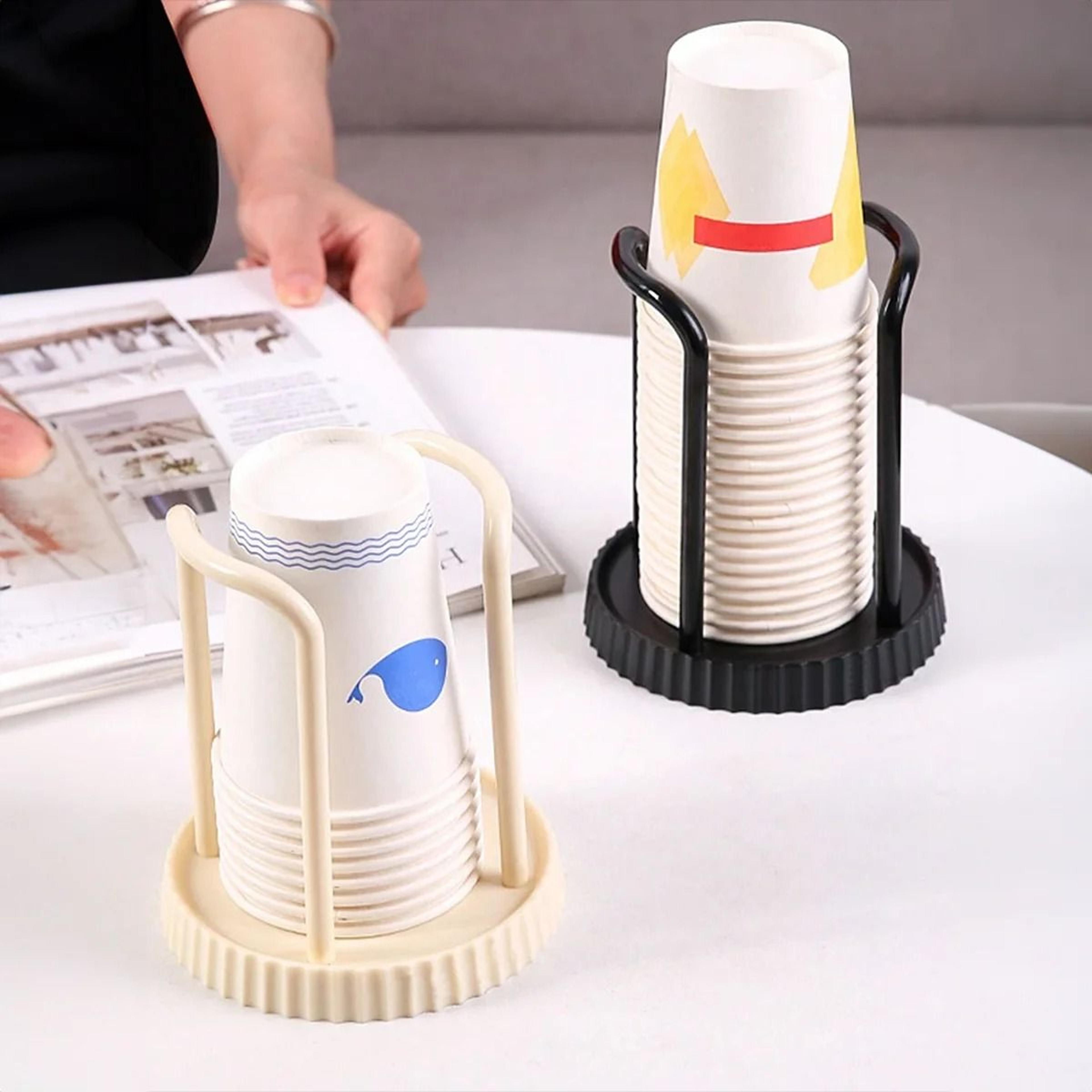 Simple Paper Cup Holder And Storage Rack 3