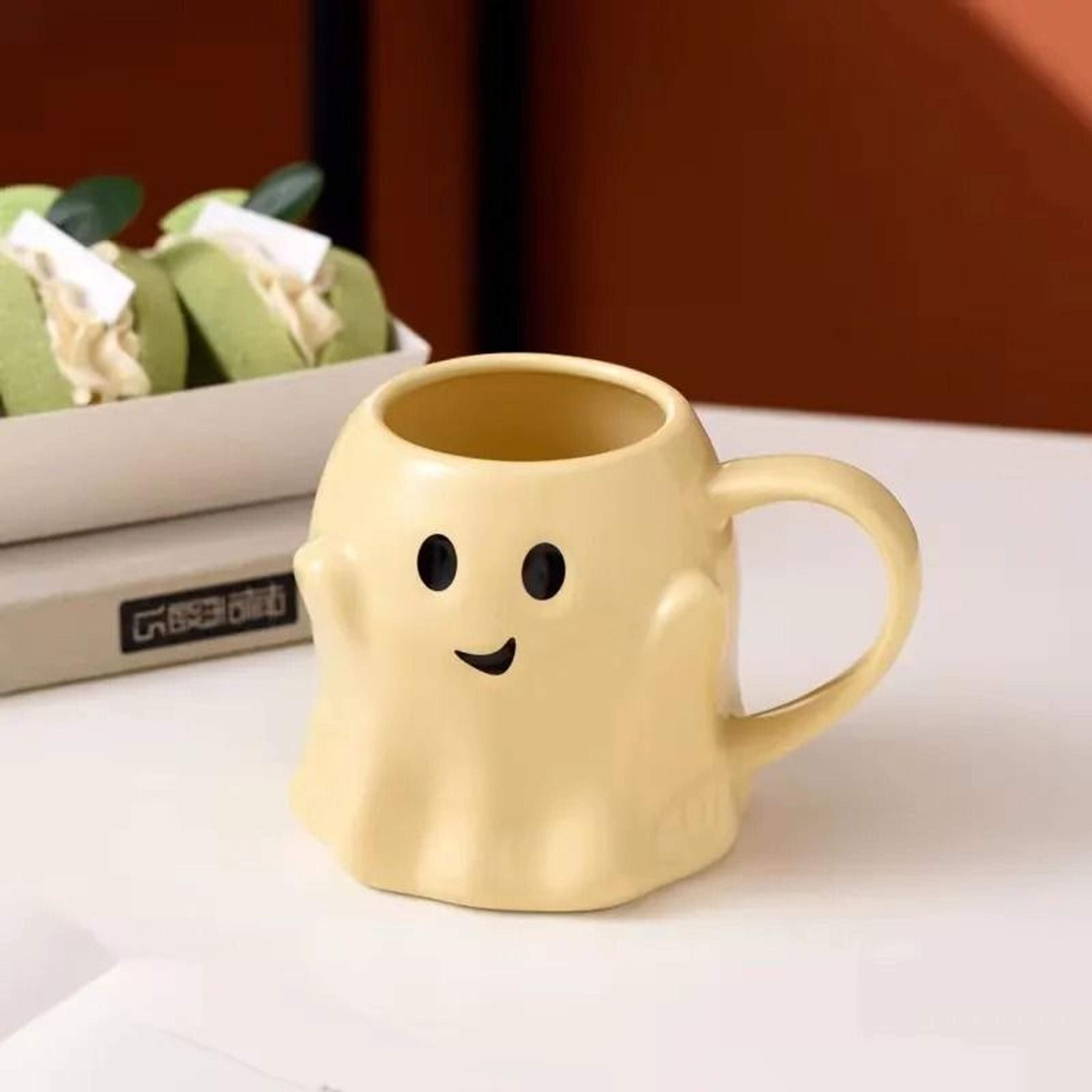 Creative Halloween Ghost Ceramic Mug 1