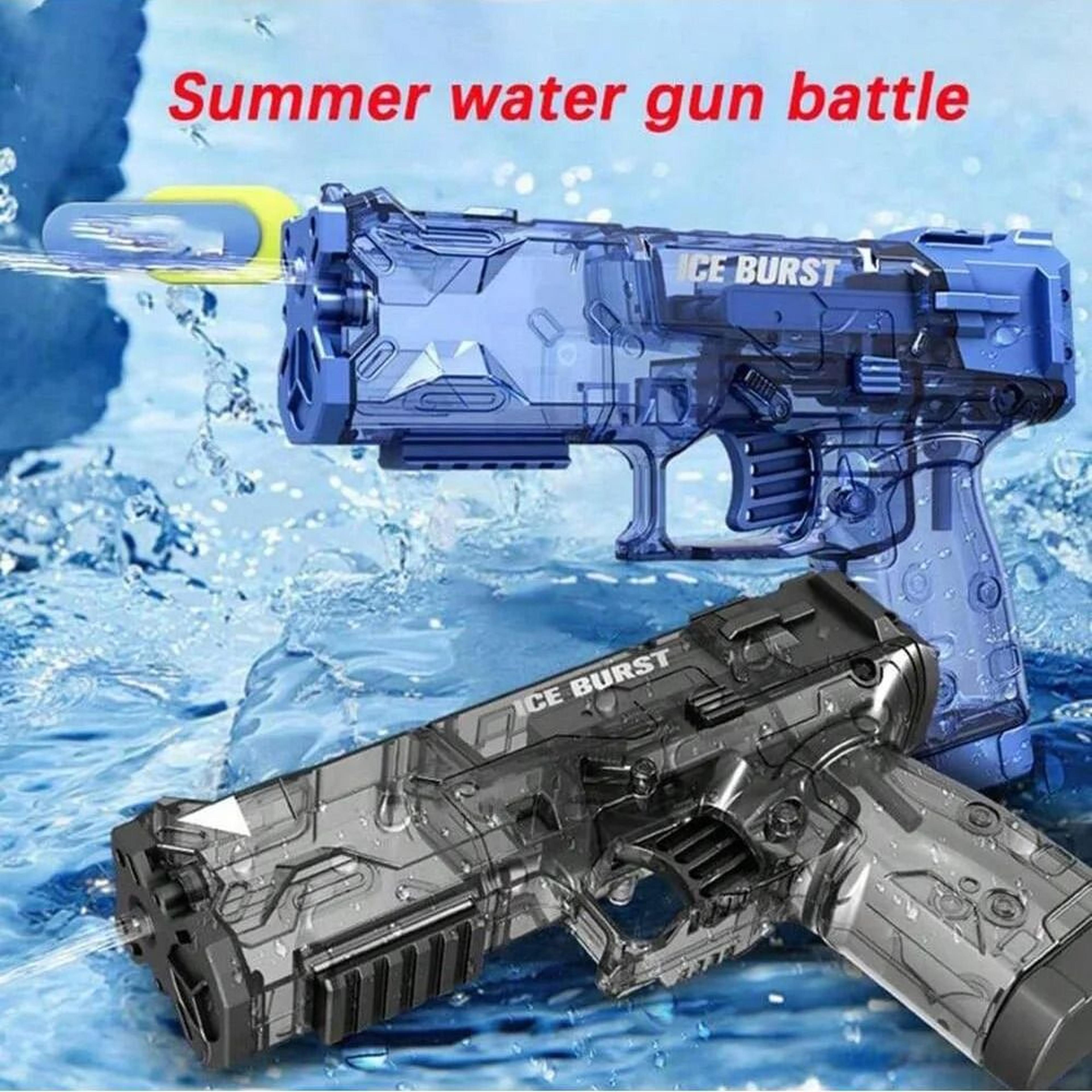 Transparent Desert Eagle Water Toy Gun With Manual Burst Performance 0