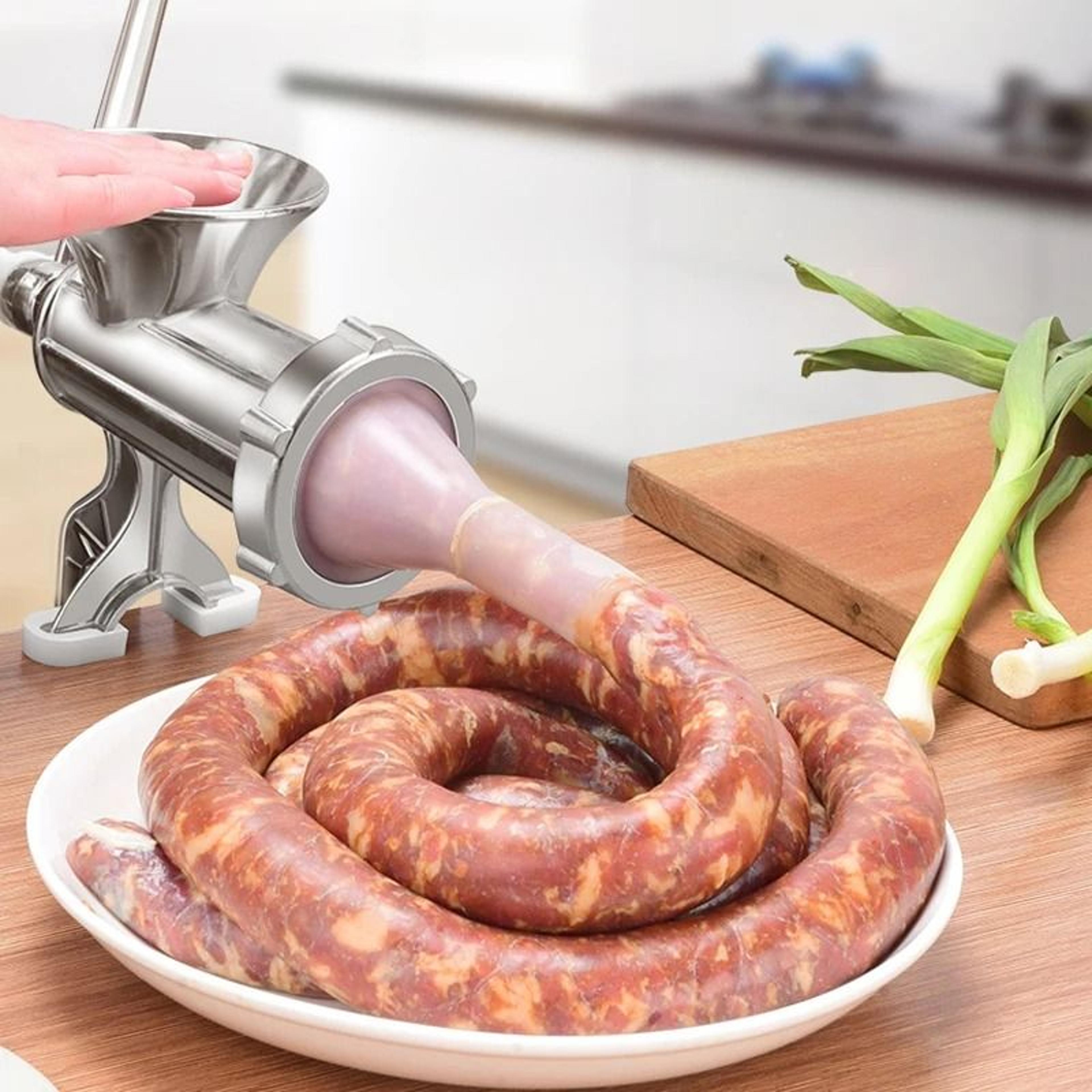 Manual Meat Grinder  Sausage Maker Machine With HeavyDuty Aluminum Alloy Framework 0