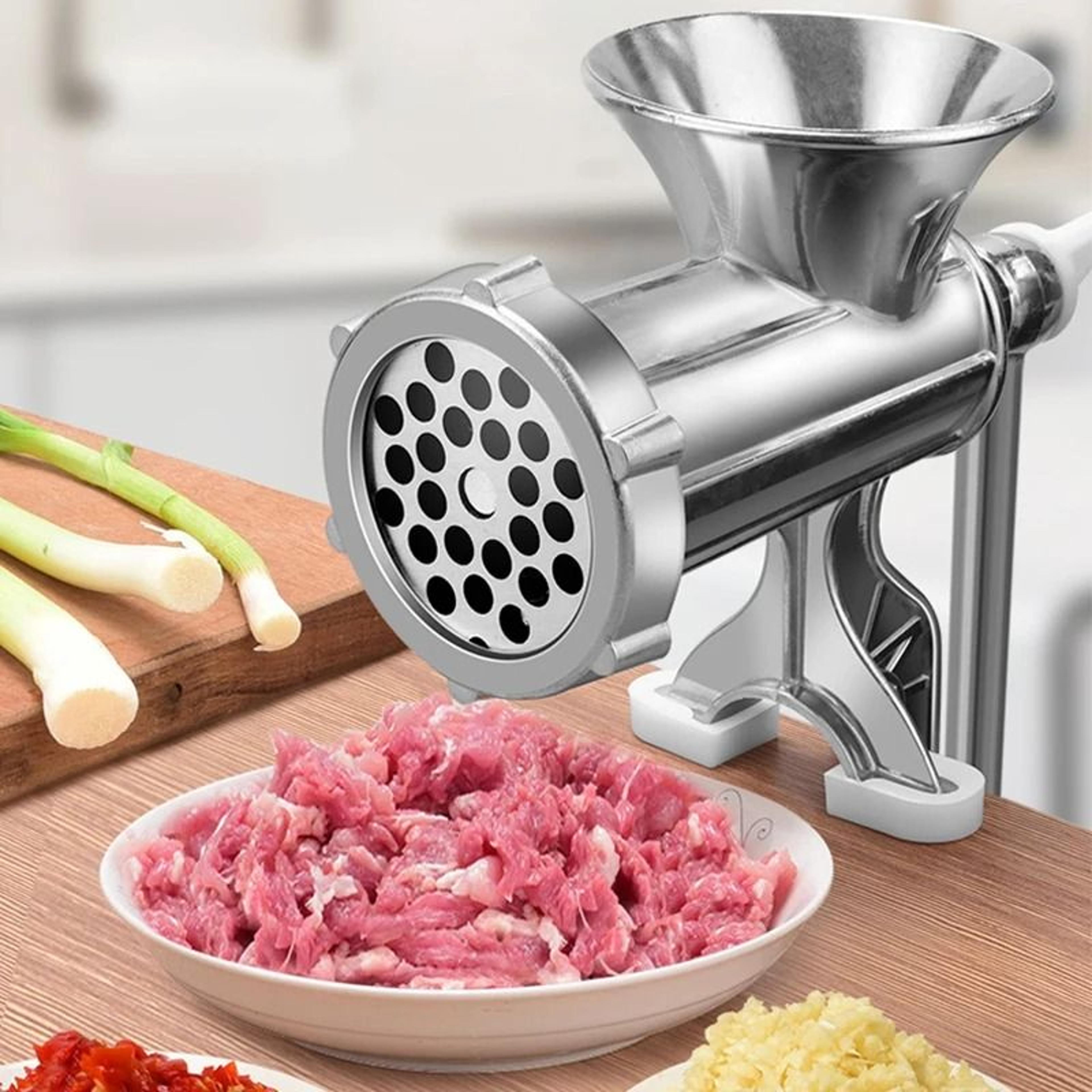 Manual Meat Grinder  Sausage Maker Machine With HeavyDuty Aluminum Alloy Framework 1