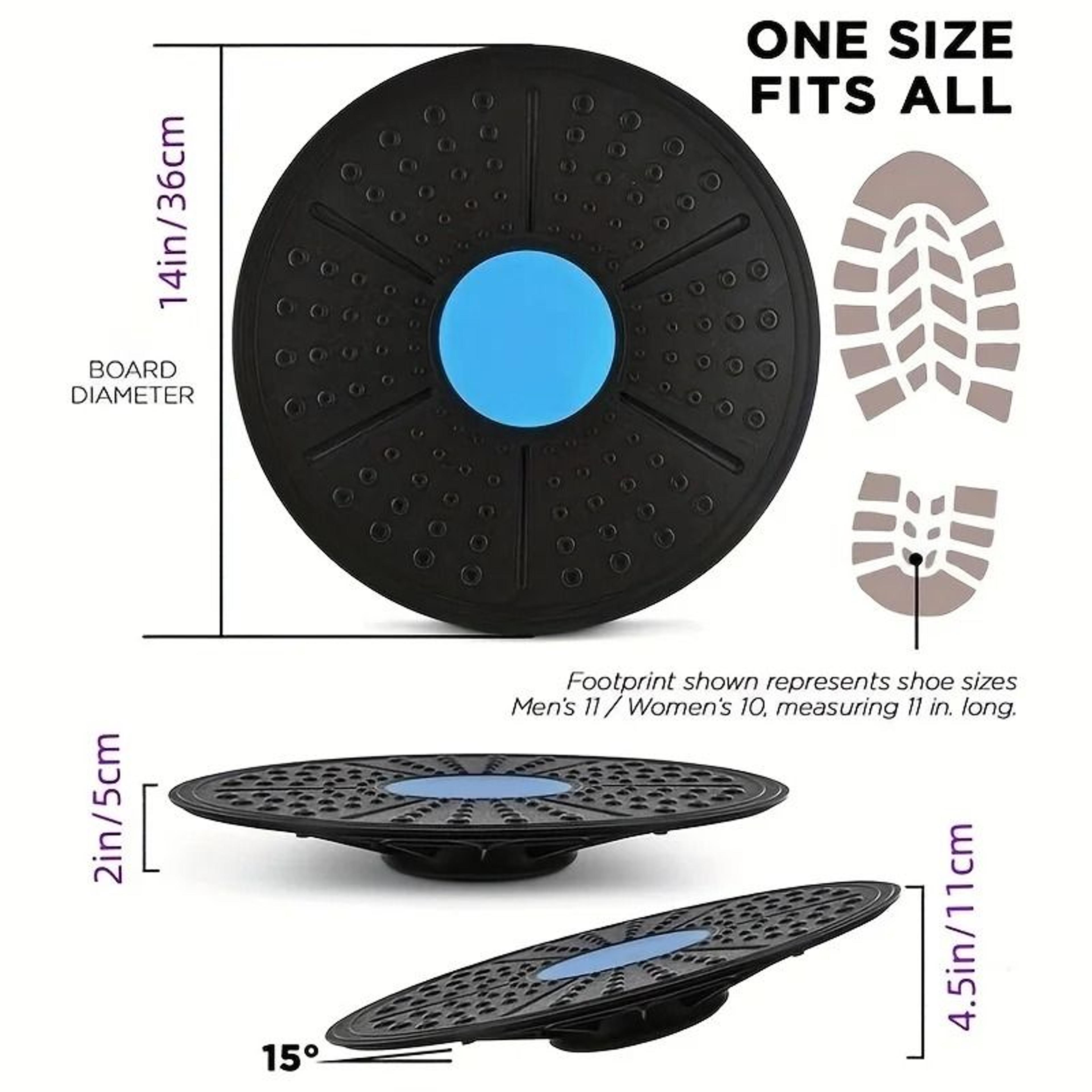 Yoga Balance Board With NonSlip Surface For Sensory Training 0