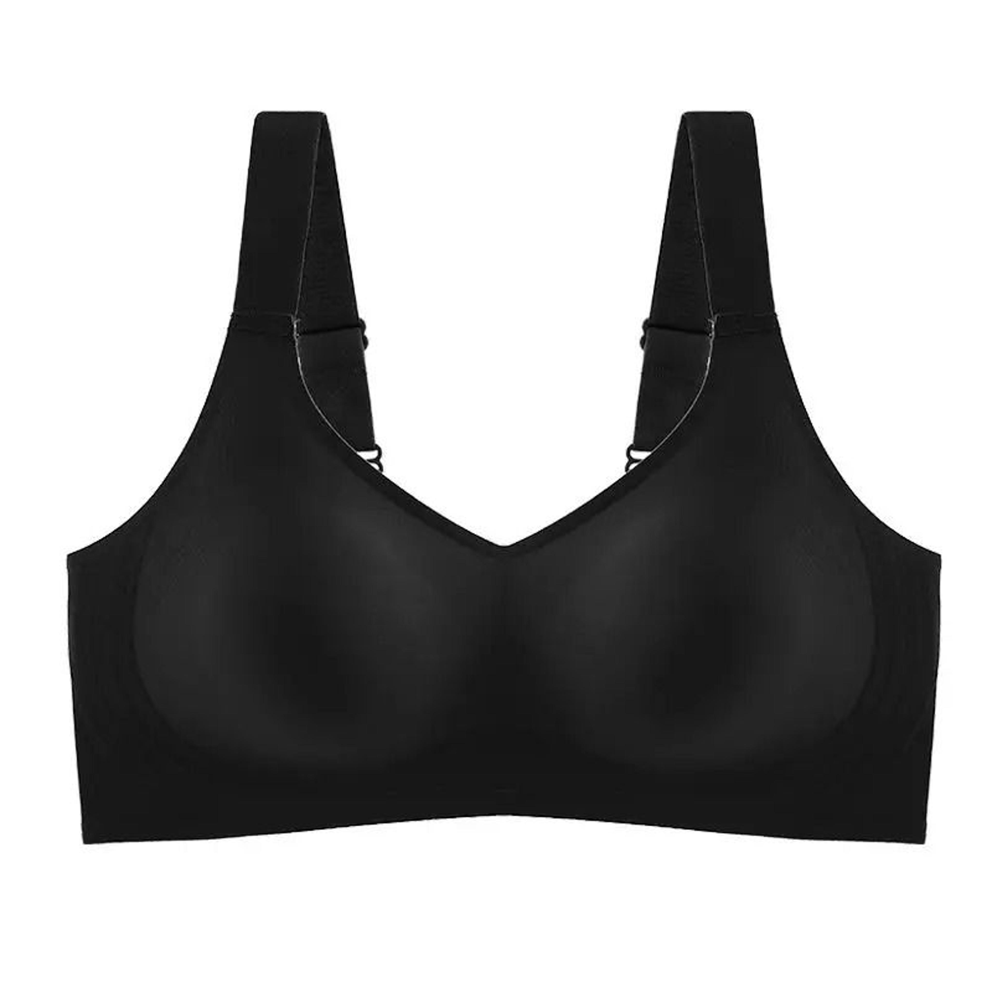 Beautiful Back Large Size Soft Support Pushup Seamless WireFree Sports Bra 8